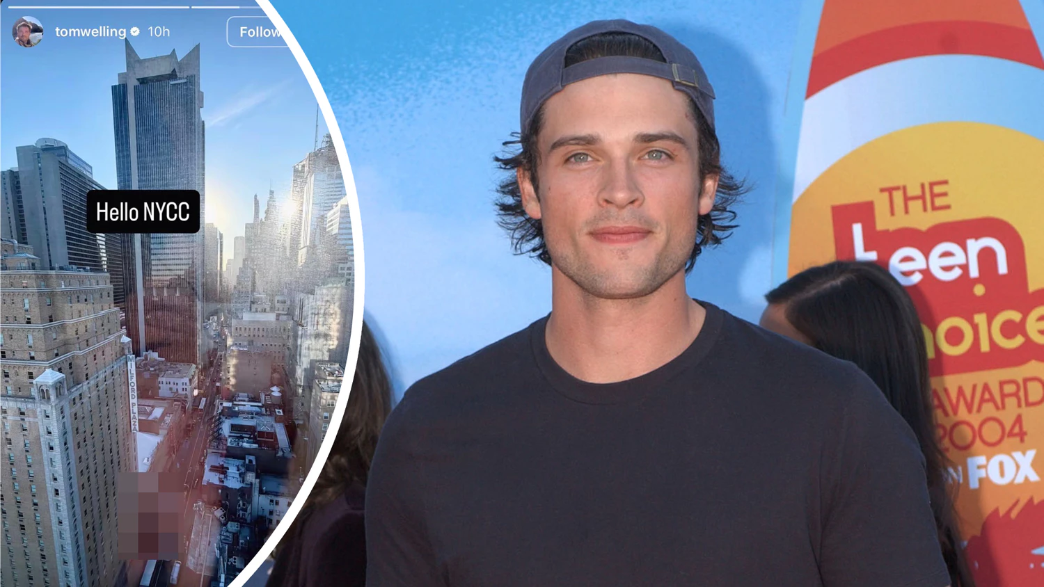 "Smallville"-Darsteller Tom Welling bei den "Teen Choice Awards" 2004.