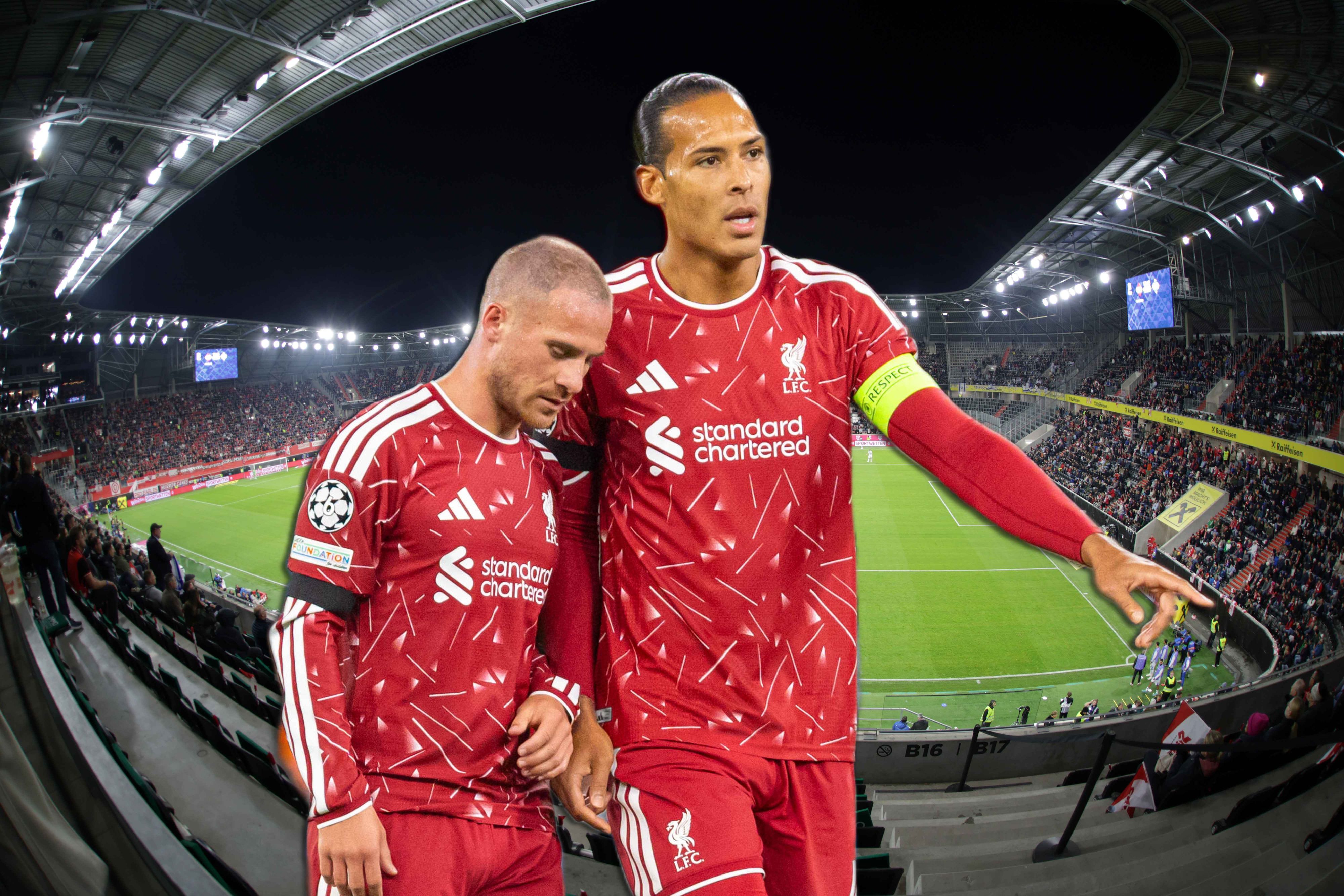Alexis Mac Allister und Virgil van Dijk kommen nach Linz.
