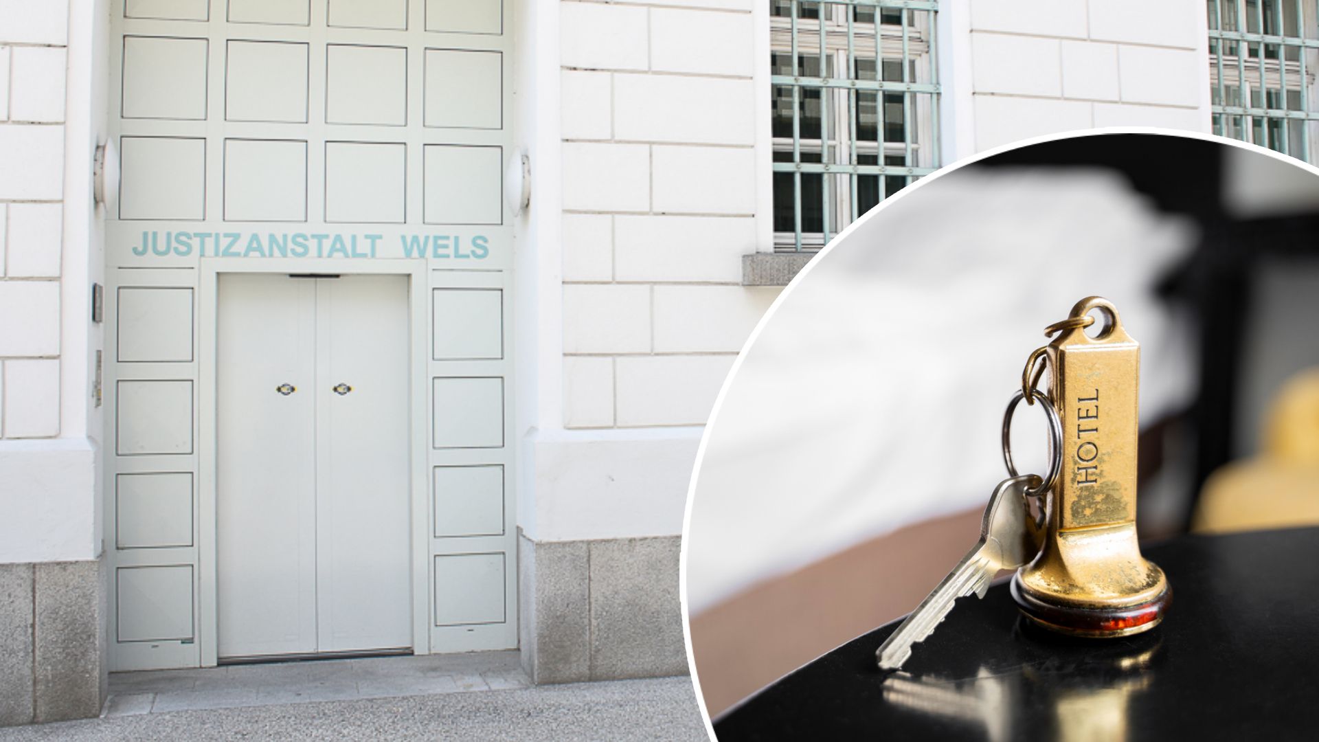Der Zechpreller sitzt jetzt in der Welser Justizanstalt. (Symbolbild)