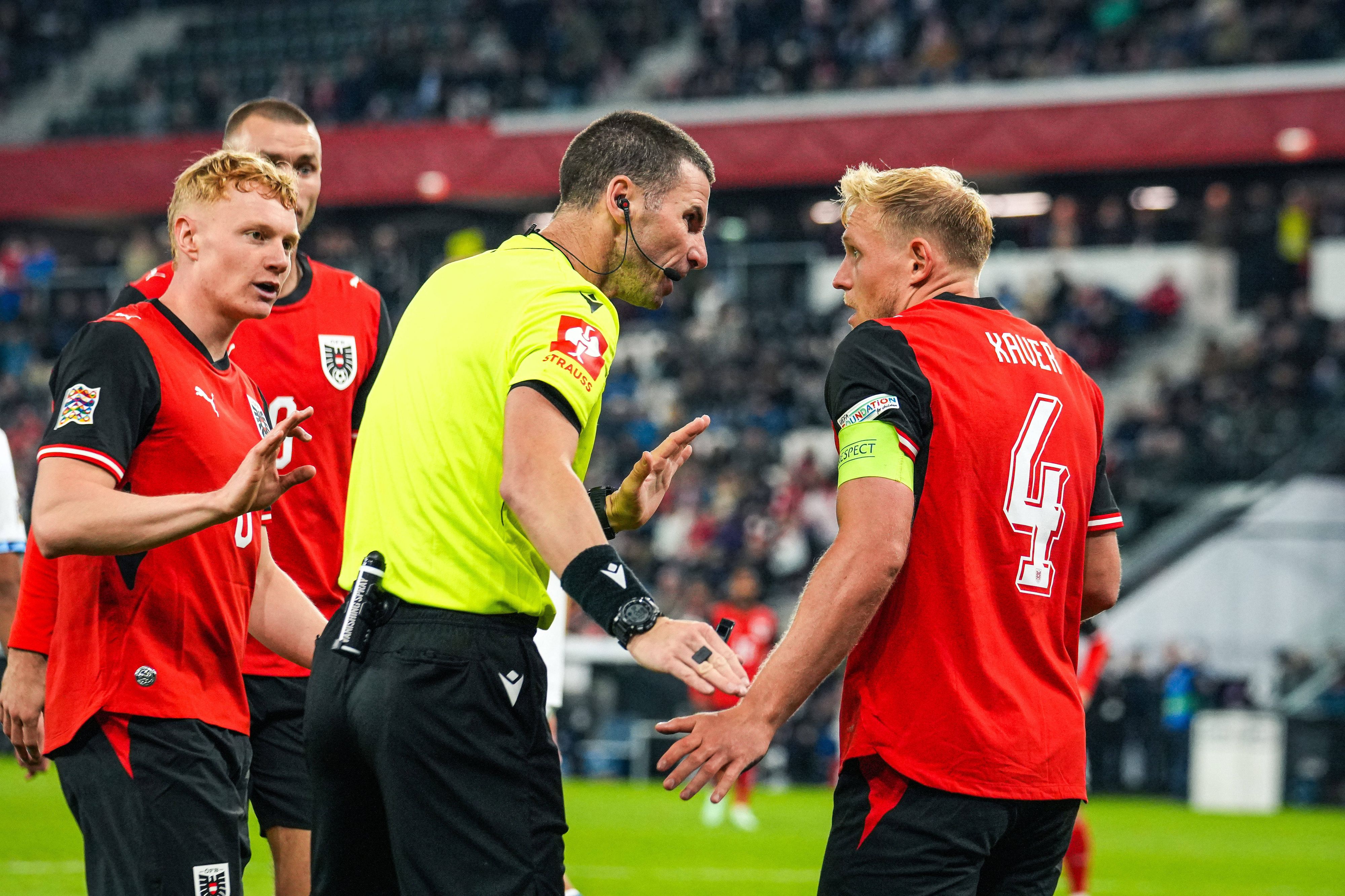 Schiedsrichter Georgi Kabakov hat zuletzt das ÖFB-Team gepfiffen. 