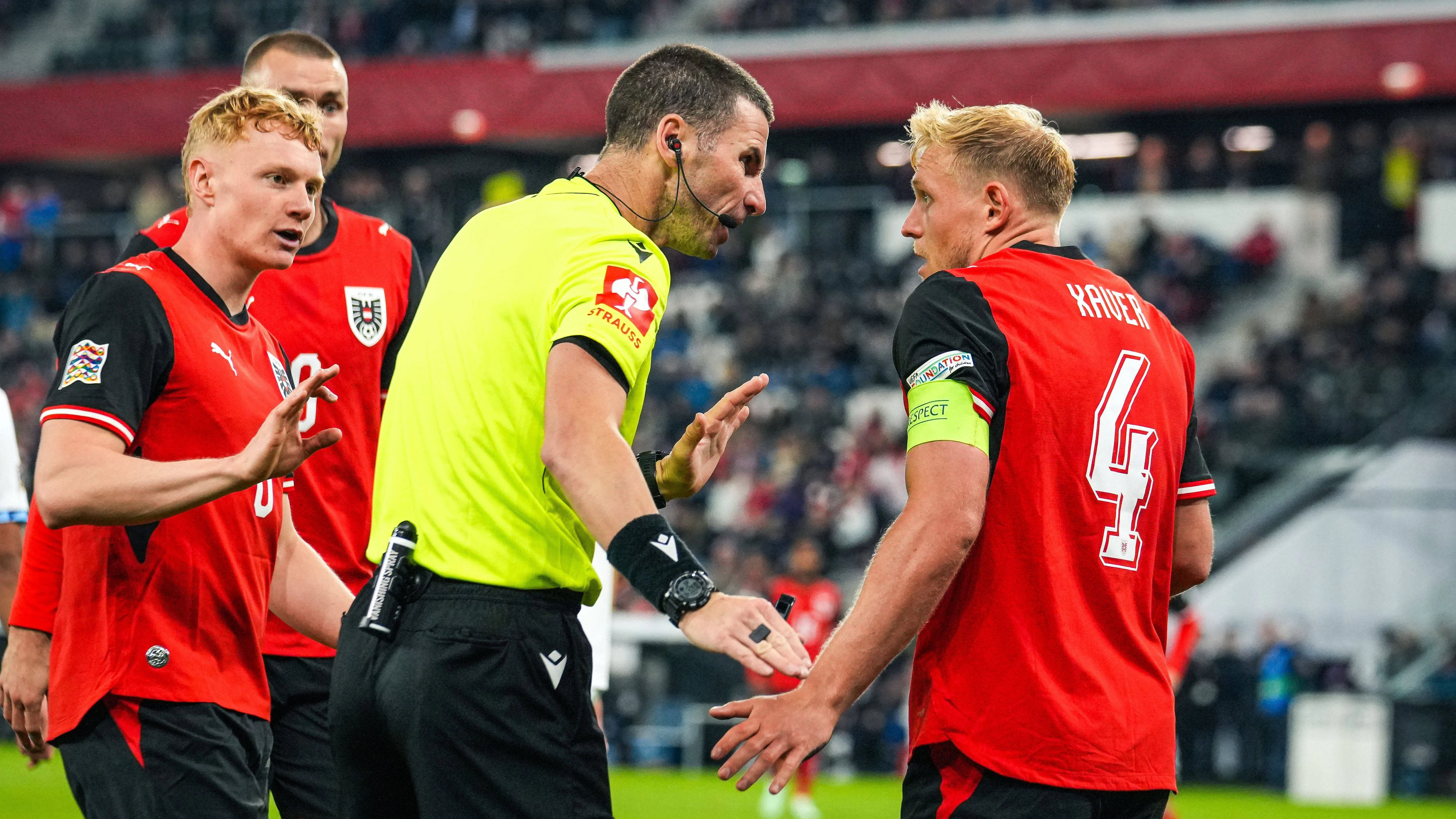 Schiedsrichter Georgi Kabakov hat zuletzt das ÖFB-Team gepfiffen. 