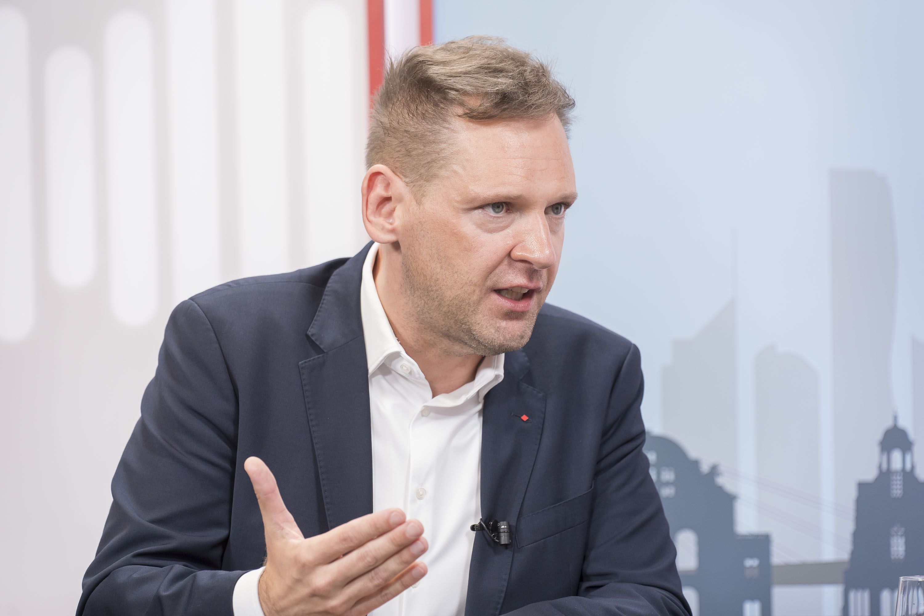 Philip Kucher, Neo-SPÖ-Chef und roter Klubobmann, erteilt Selbstbehalten beim Kassenarzt eine klare Absage.