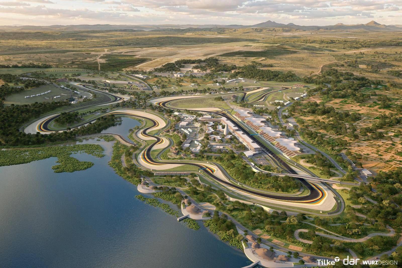 Die neue Strecke in Ruanda.