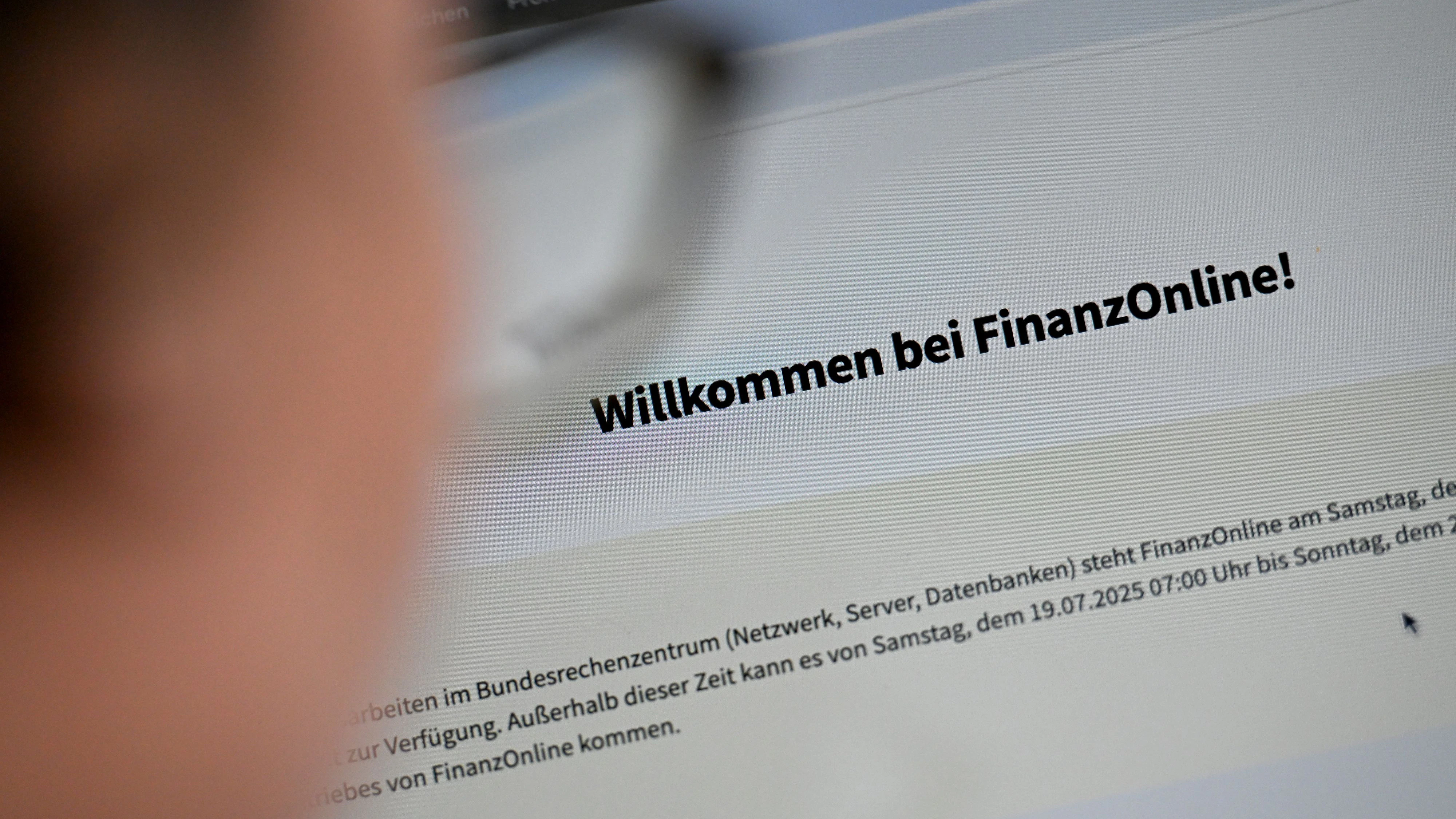 Die Frau bekam eine gefälschte Finanz-Online-Nachricht.