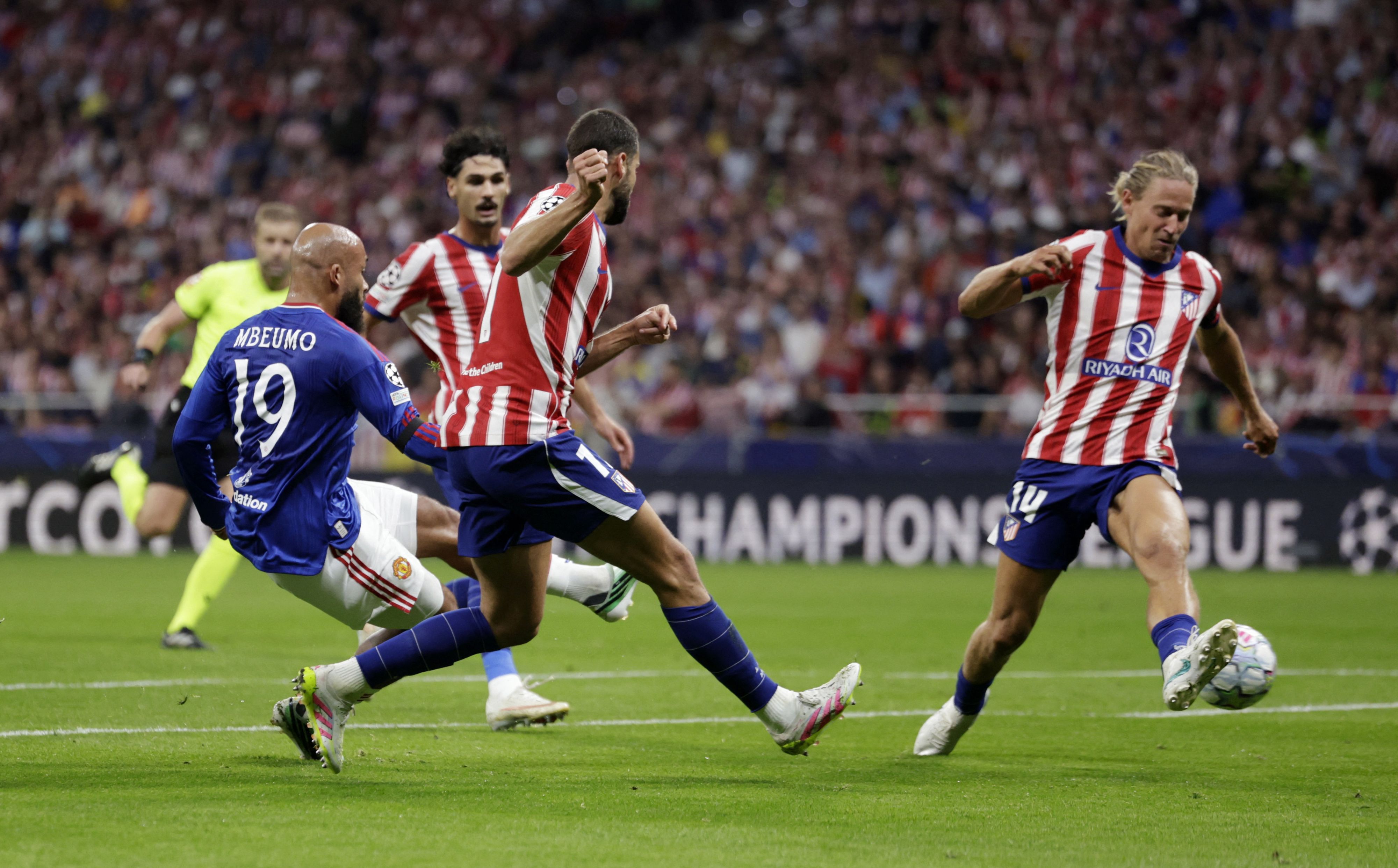 Atletico gegen Manchester United