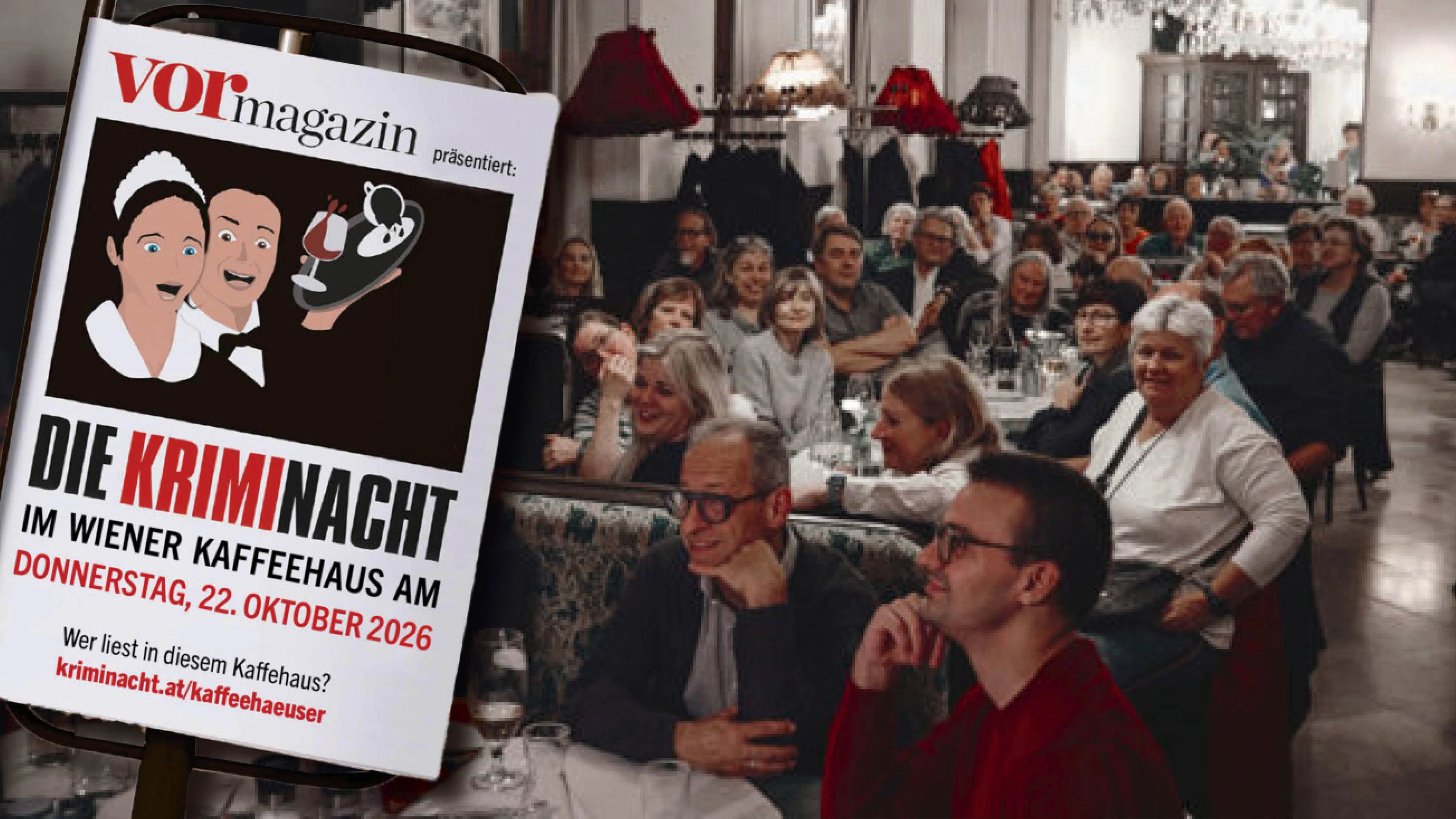 Die 22. Ausgabe der Veranstaltung bietet Lesungen für alle Krimi-Fans.