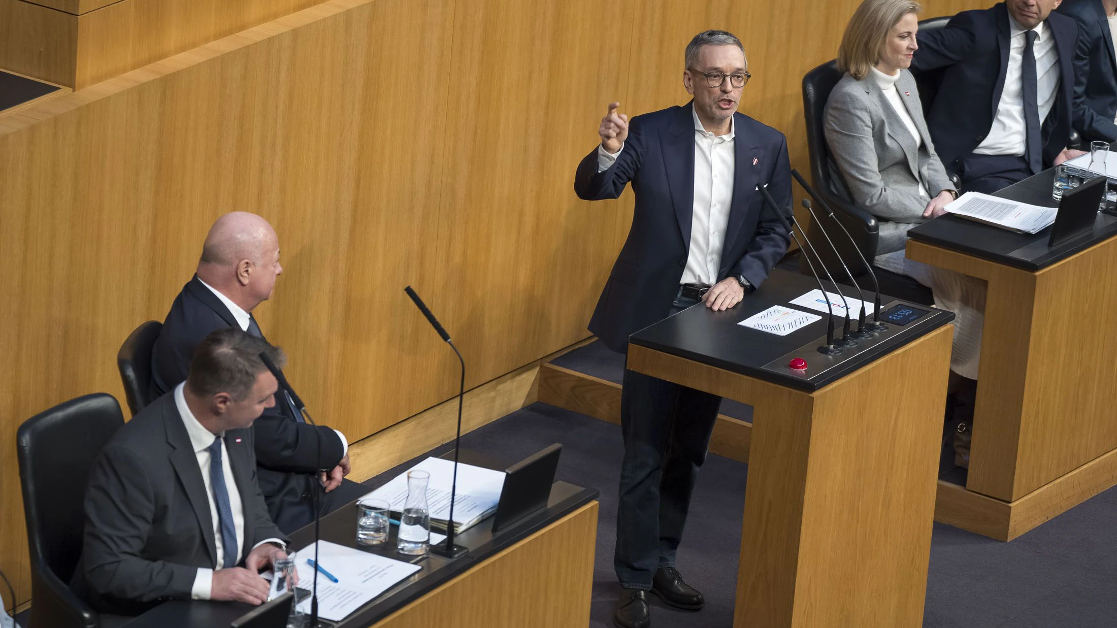 Heute.at - Gescheiterter linker Träumer: Kickl verspottet Babler