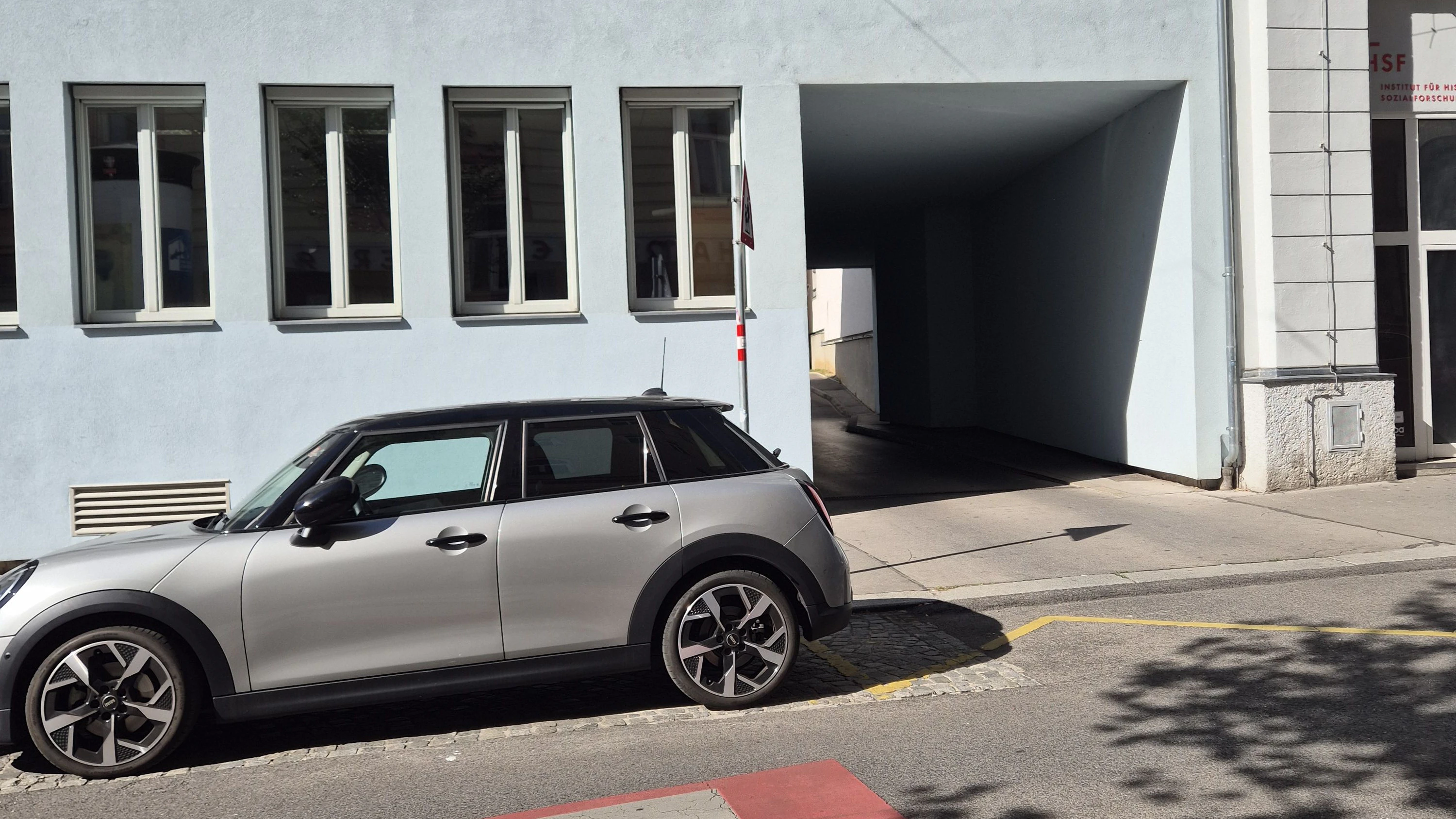 Garage in diesem Haus ist betroffen.