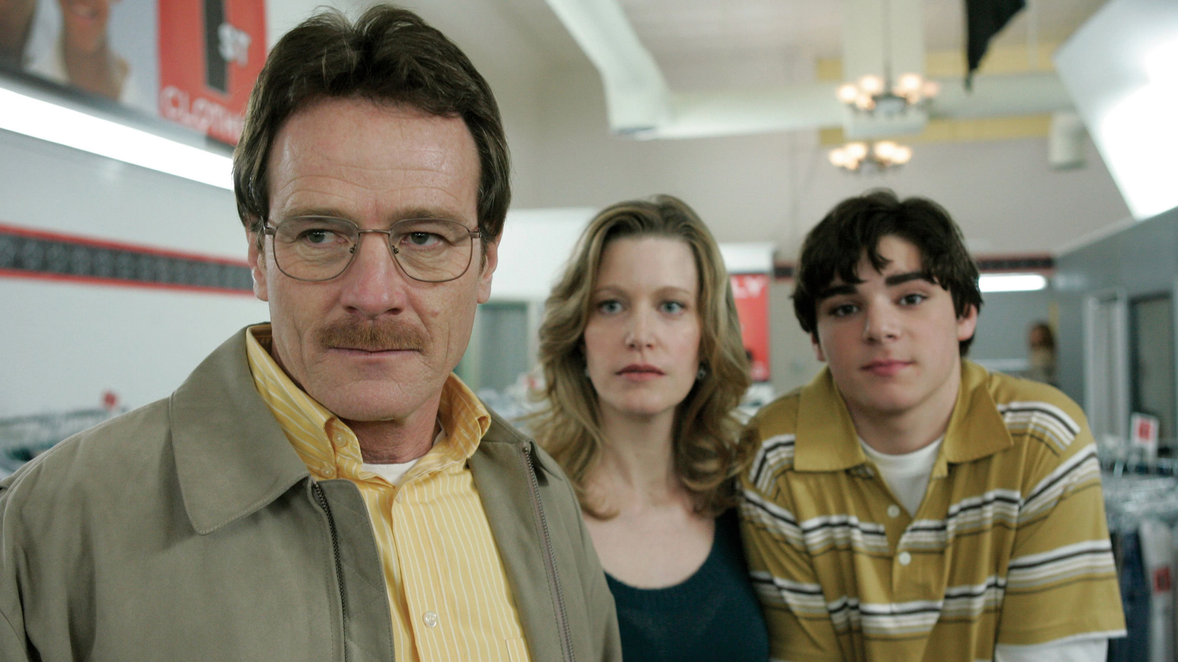 Bryan Cranston als Walter White in der Serie "Breaking Bad" – JR Mitte spielte seinen Sohn.