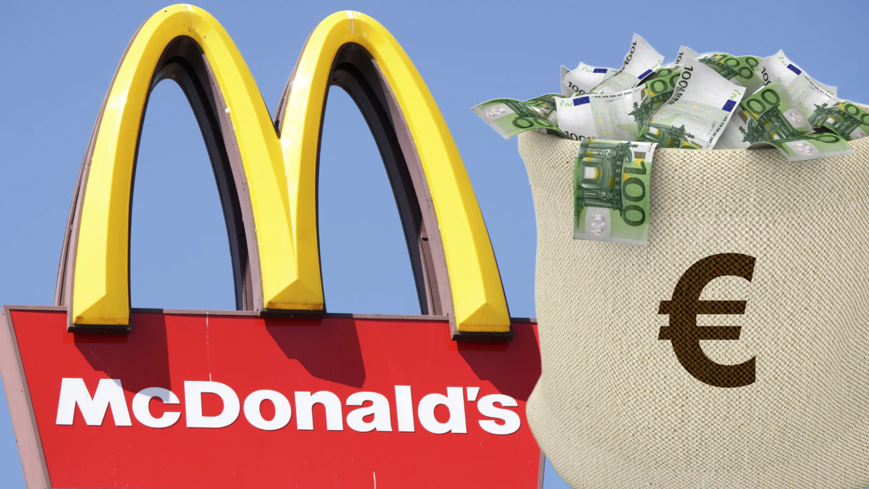 Mann ließ bei McDonald’s zwei Geldsäcke mit 100.000 Euro mitgehen