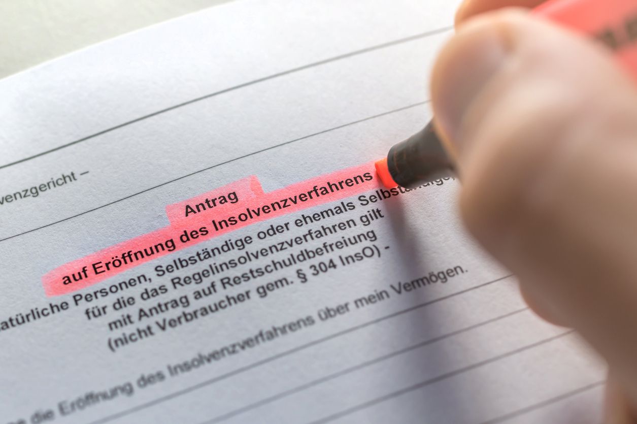 Besonders dramatisch fällt die Entwicklung bei den Schulden der insolventen Unternehmen aus.
