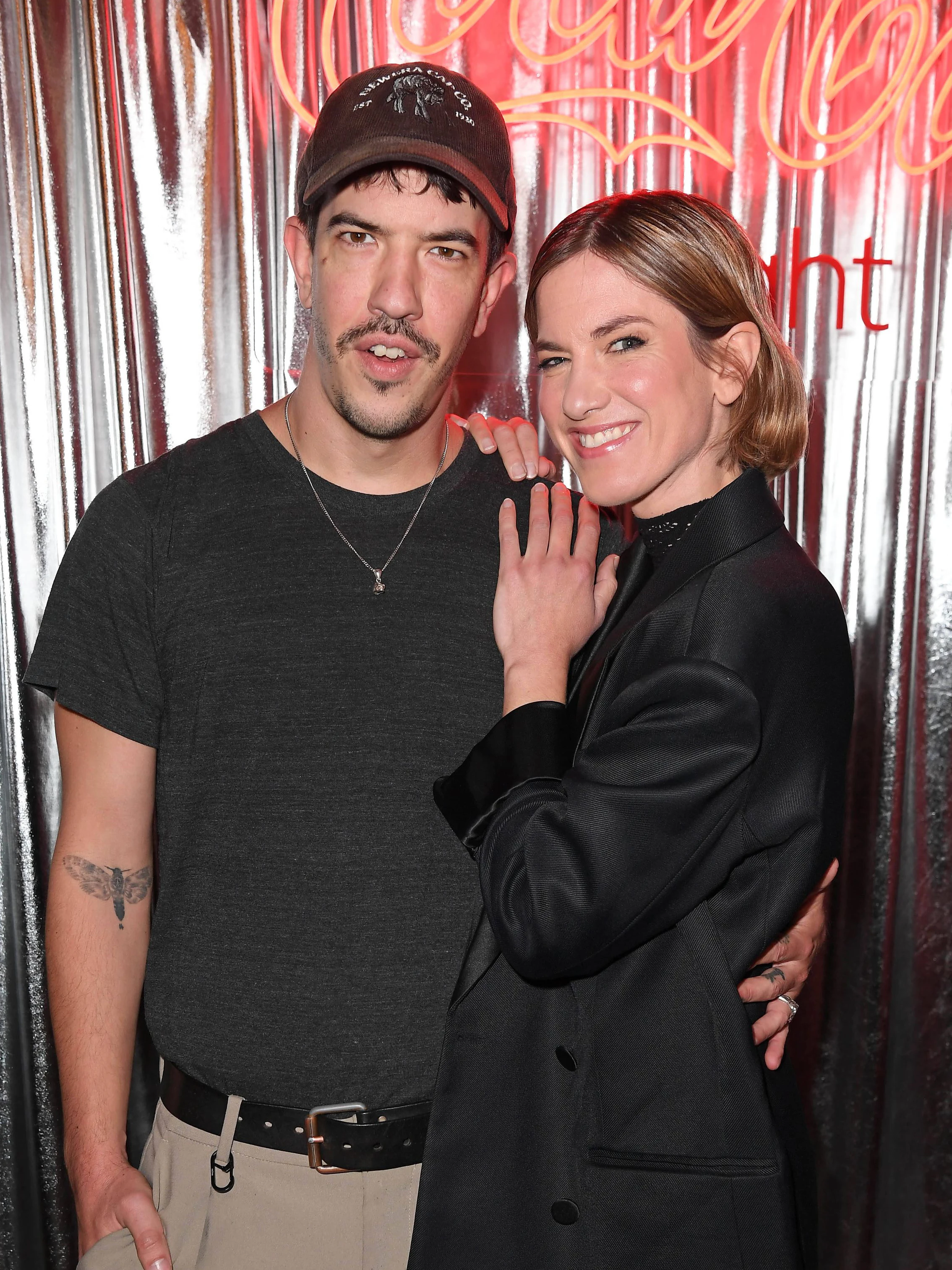 Isabell Horn mit Bruder Alexander bei der COKE LIGHT EXPERIENCE X BRUCE DARNELL im Borchardt in Berlin im Oktober 2026.