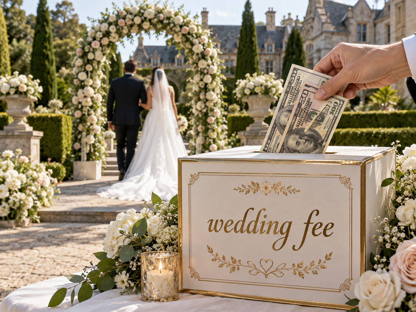 350 Dollar Eintritt für eine Hochzeit? Eine Braut soll von allen Gästen eine saftige Gebühr verlangt haben. (Symbolbild)