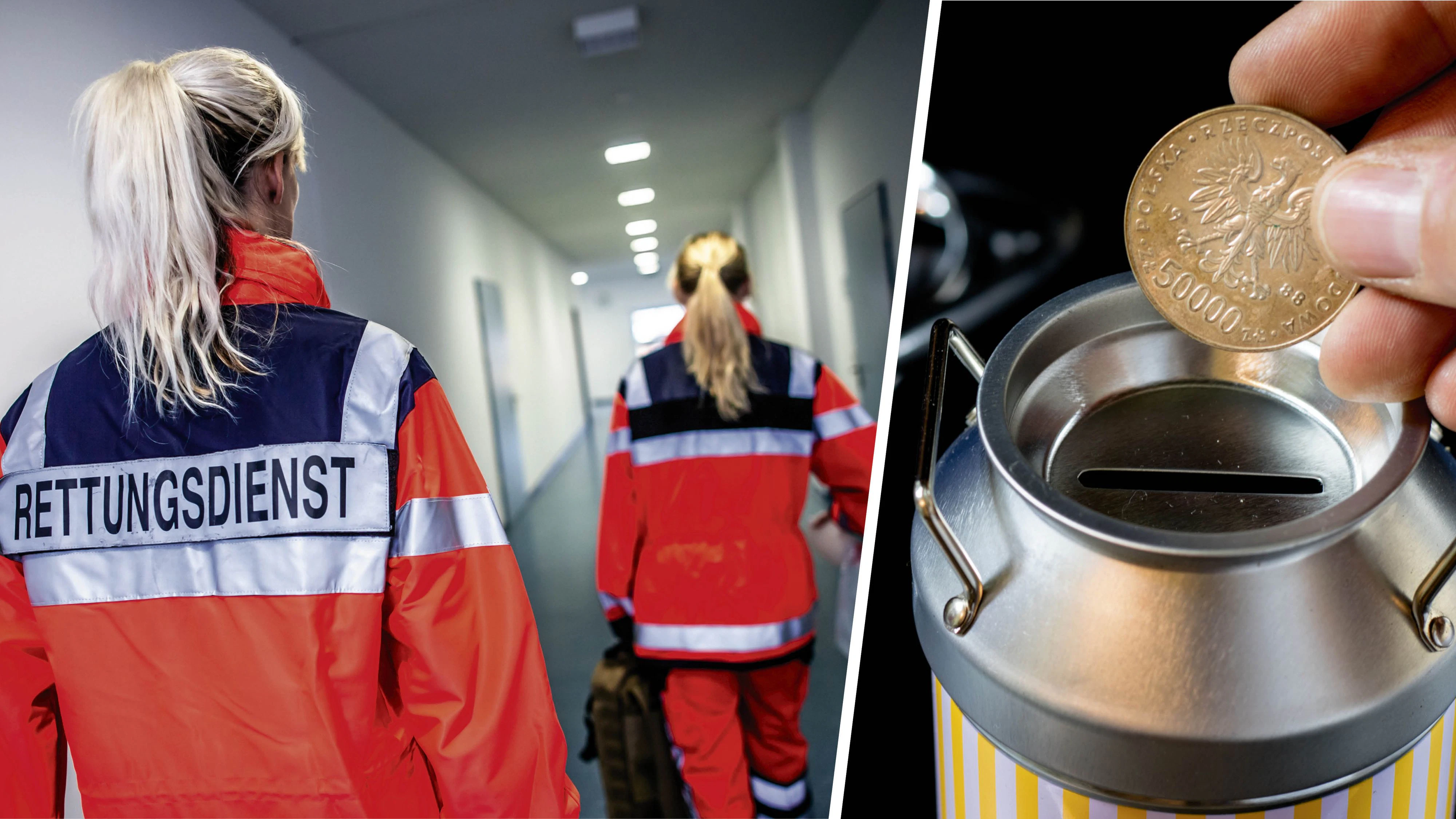 Trinkgeld an Rettungsdienst wurde Fall für die Justiz