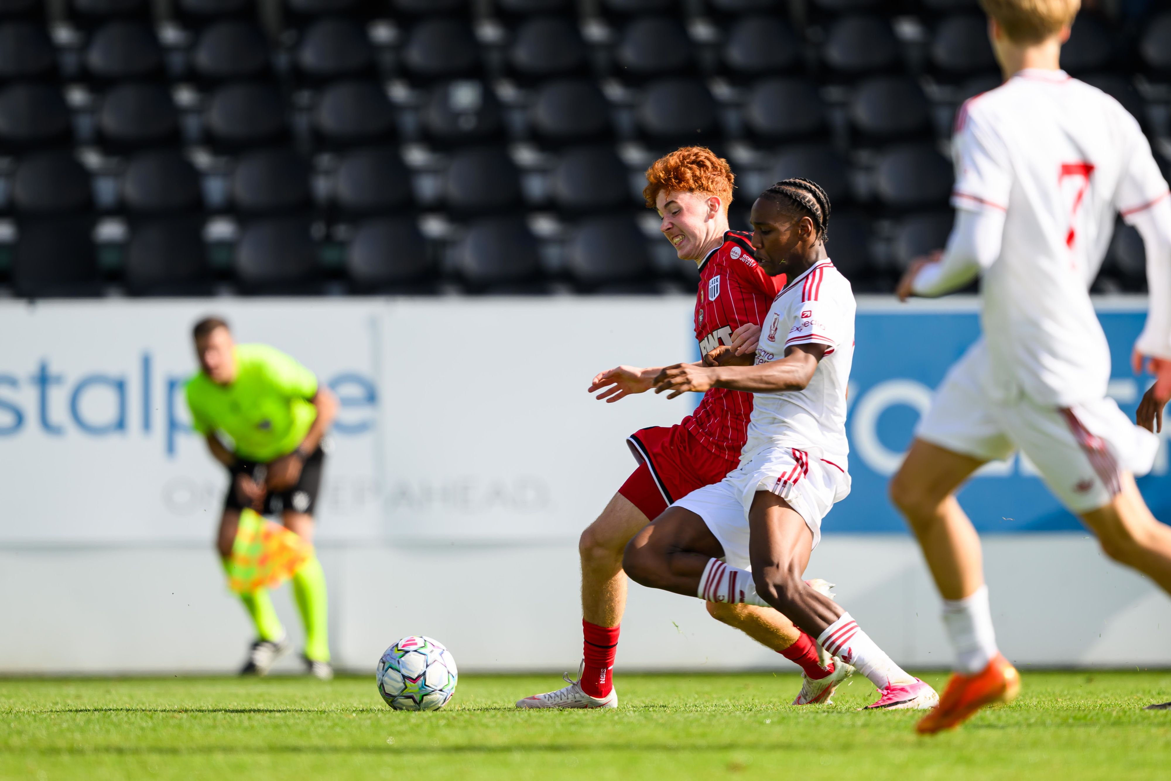 Die U19-Mannschaft des LASK verpasste gegen Liverpool die Sensation. 