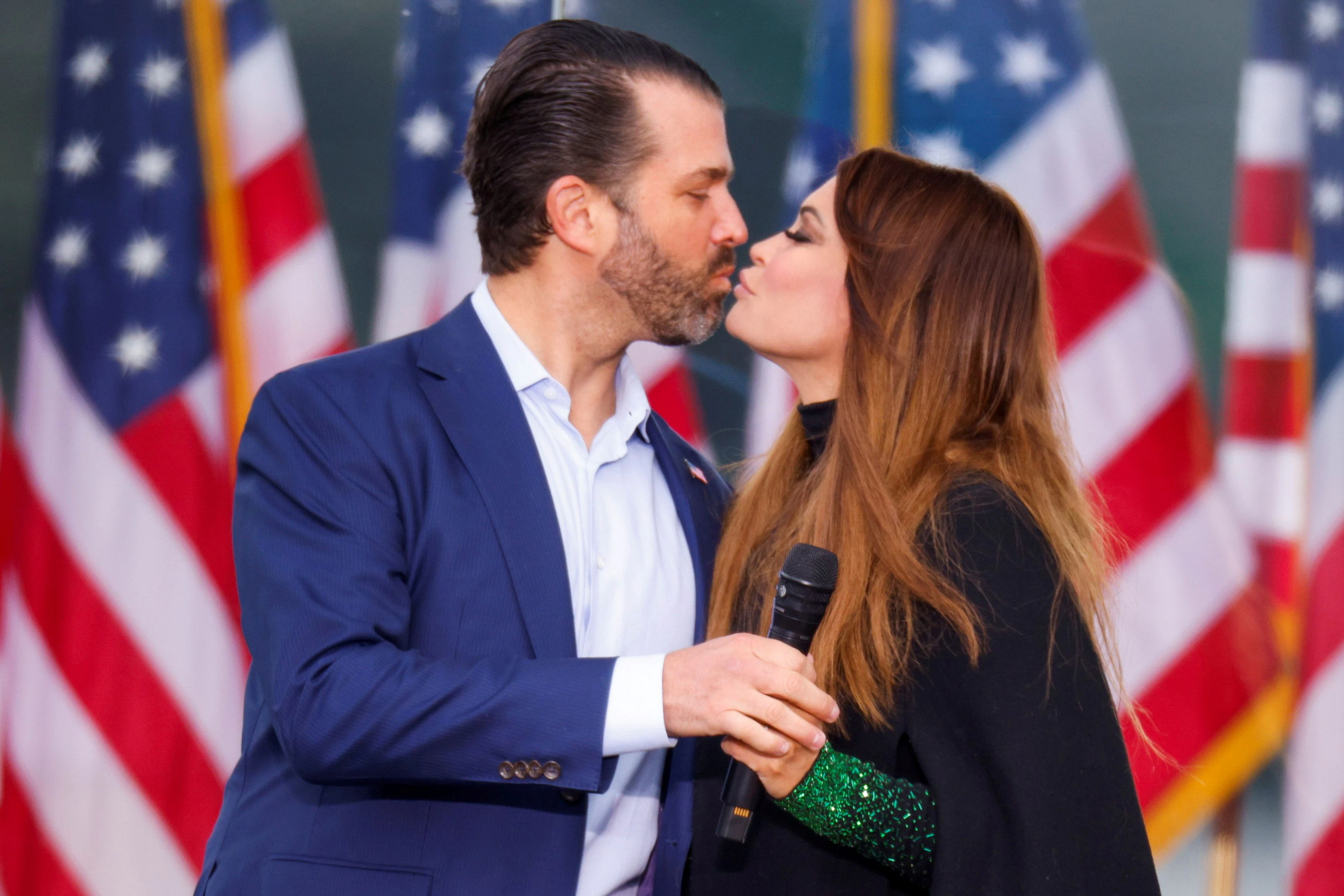 Waren von 2018 bis 2024 ein Paar: Kimberly Guilfoyle und Donald Trump Jr.