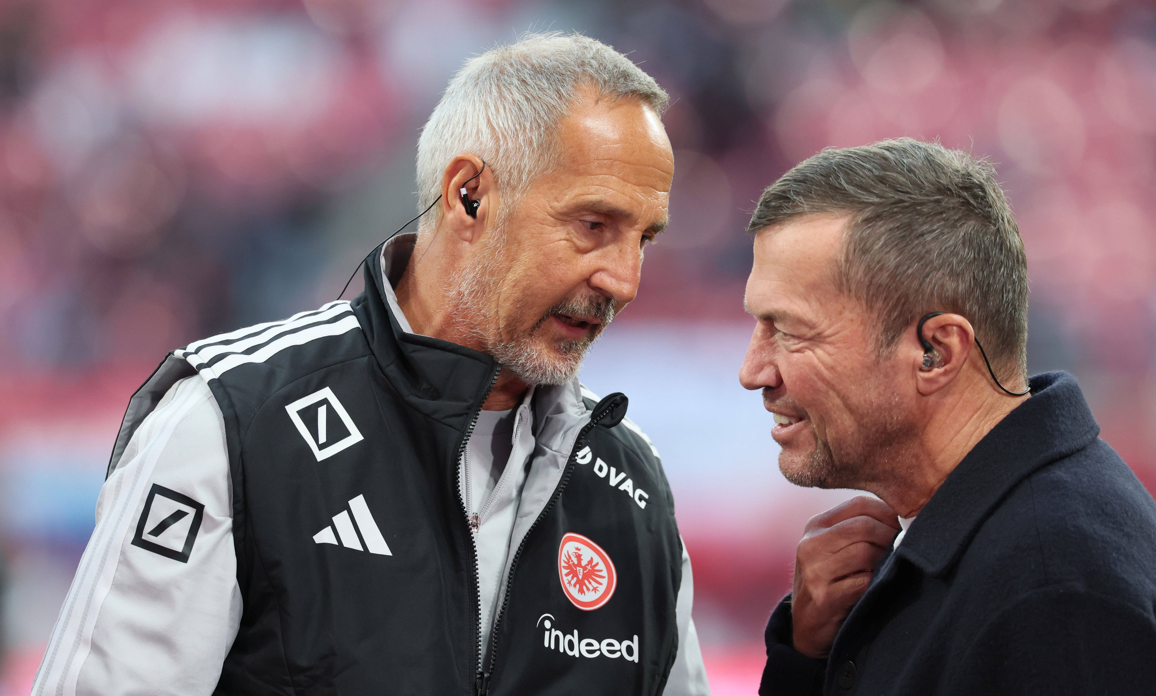 Adi Hütter und Lothar Matthäus