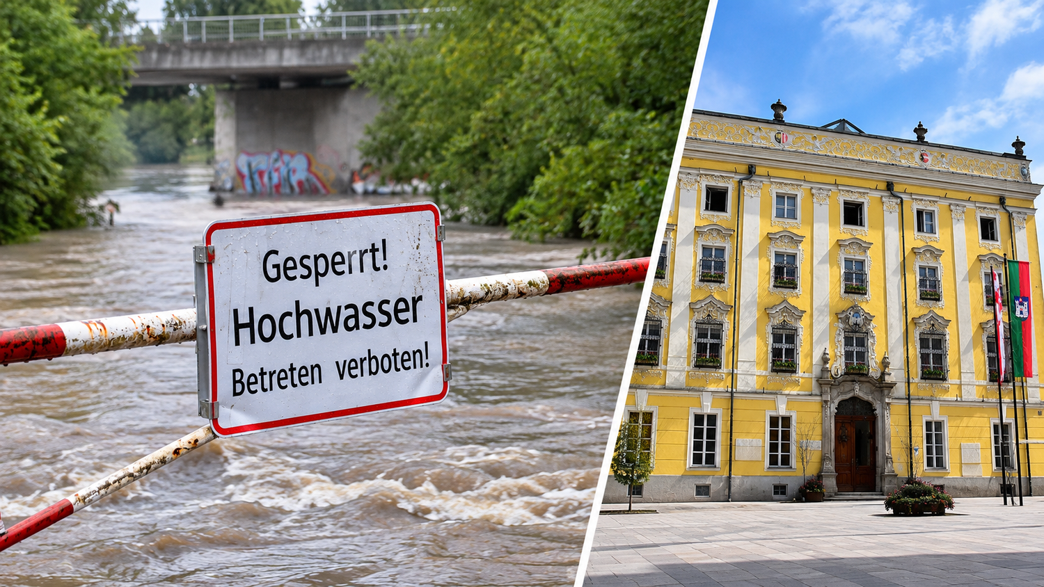 Angesichts drohenden Hochwassers pocht die Welser SPÖ auf umfassenden Schutz.