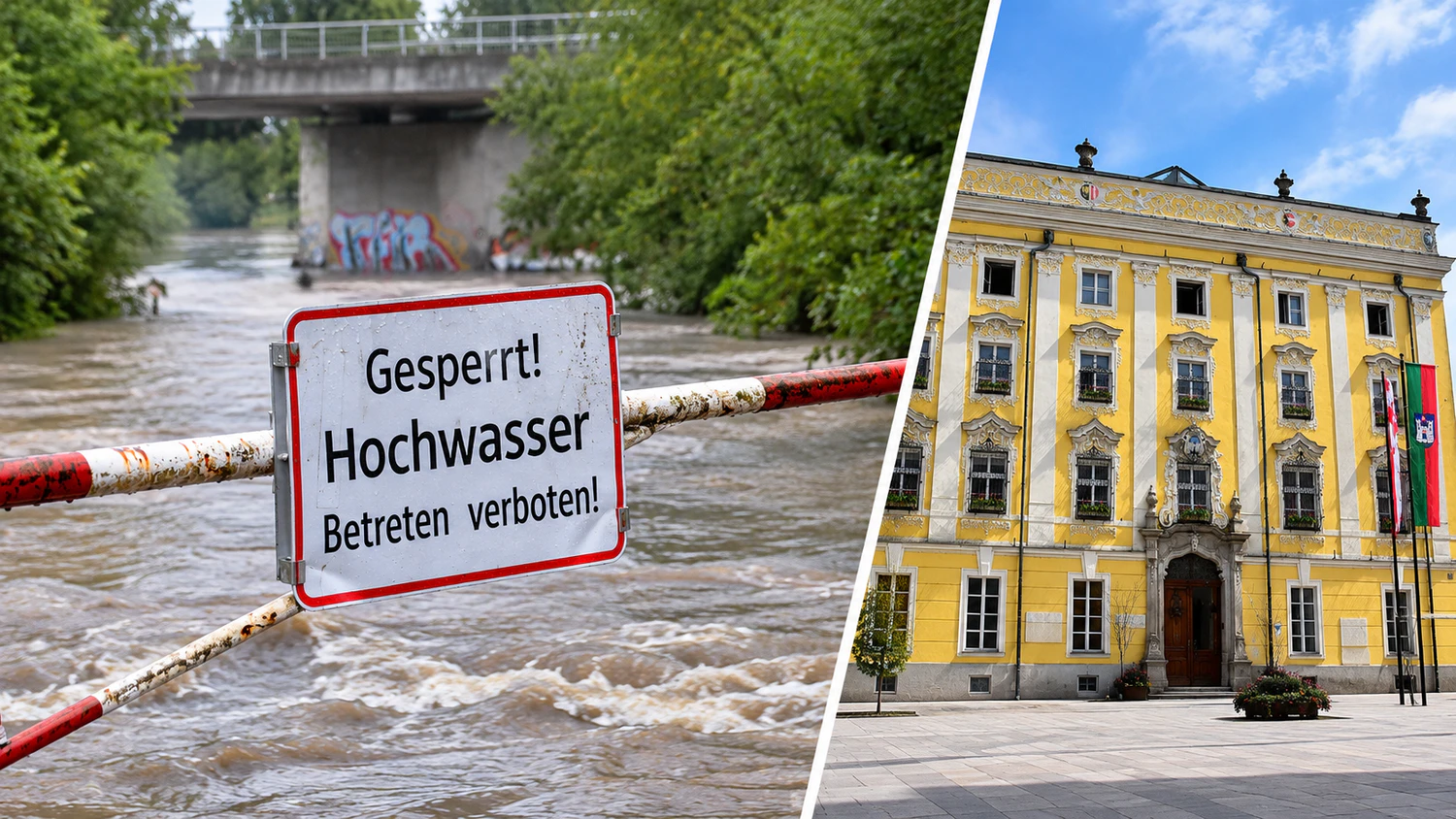 Angesichts drohenden Hochwassers pocht die Welser SPÖ auf umfassenden Schutz.