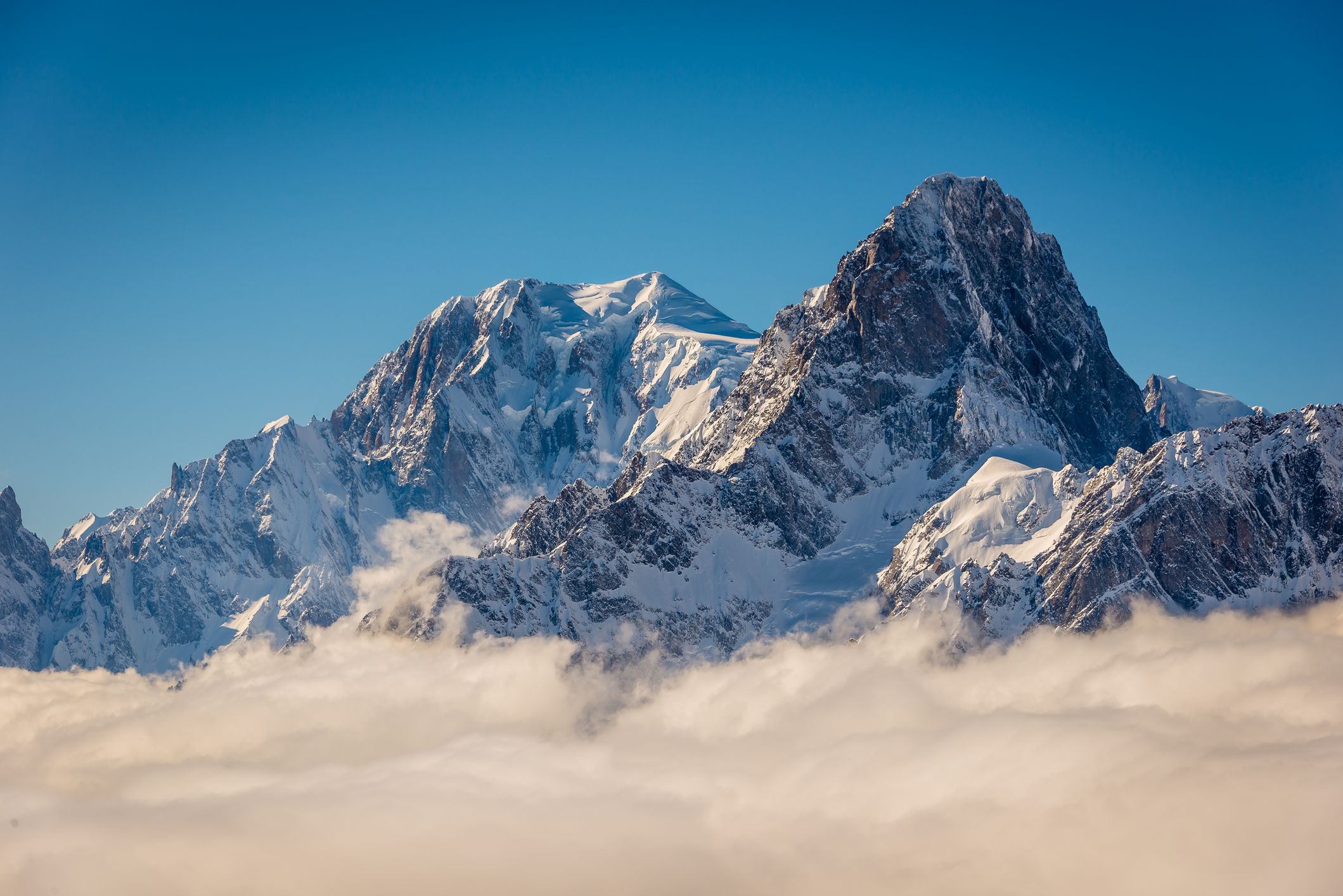 Der Mont Blanc ist wieder gewachsen. (Symbolbild)