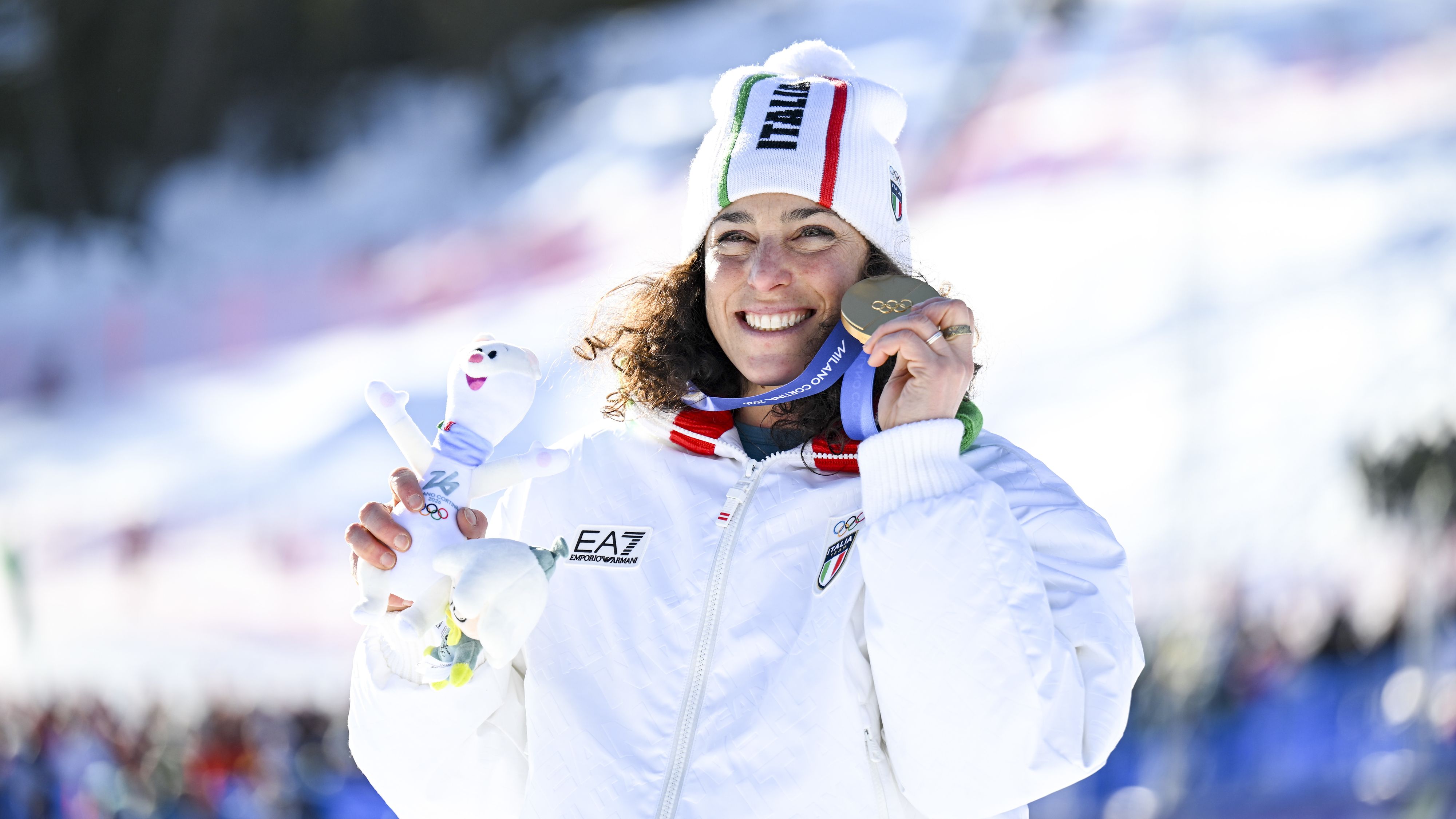 Federica Brignone bei Olympia in Cortina.