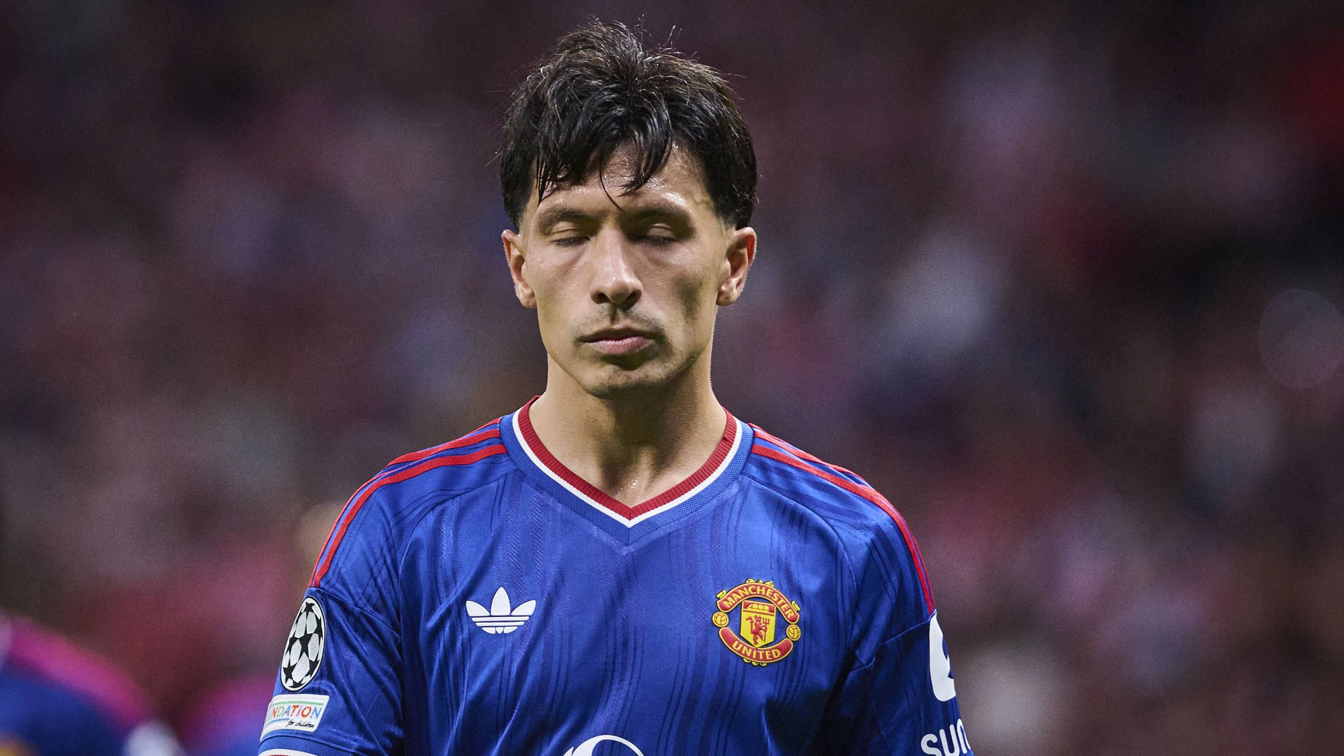 Atletico de Madrid v Manchester United, ManU - Madrid Manchester United s Lisandro Martinez reacts dejectedly during the Champions League 2026/2027 League Phase match 2 between Atletico de Madrid and Manchester United in Madrid, Spain on October 13, 2026. Photo by Jorge Ropero/ALTERPHOTOS/ABACAPRESS.COM Madrid Madrid Spain PUBLICATIONxNOTxINxFRAxUK Copyright: xAlterPhotos/ABACAx