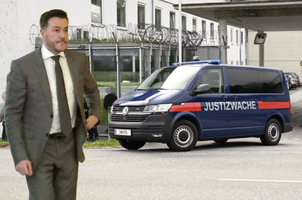 René Benko hat das Gefängnis verlassen. Er hat nun eine Fußfessel.