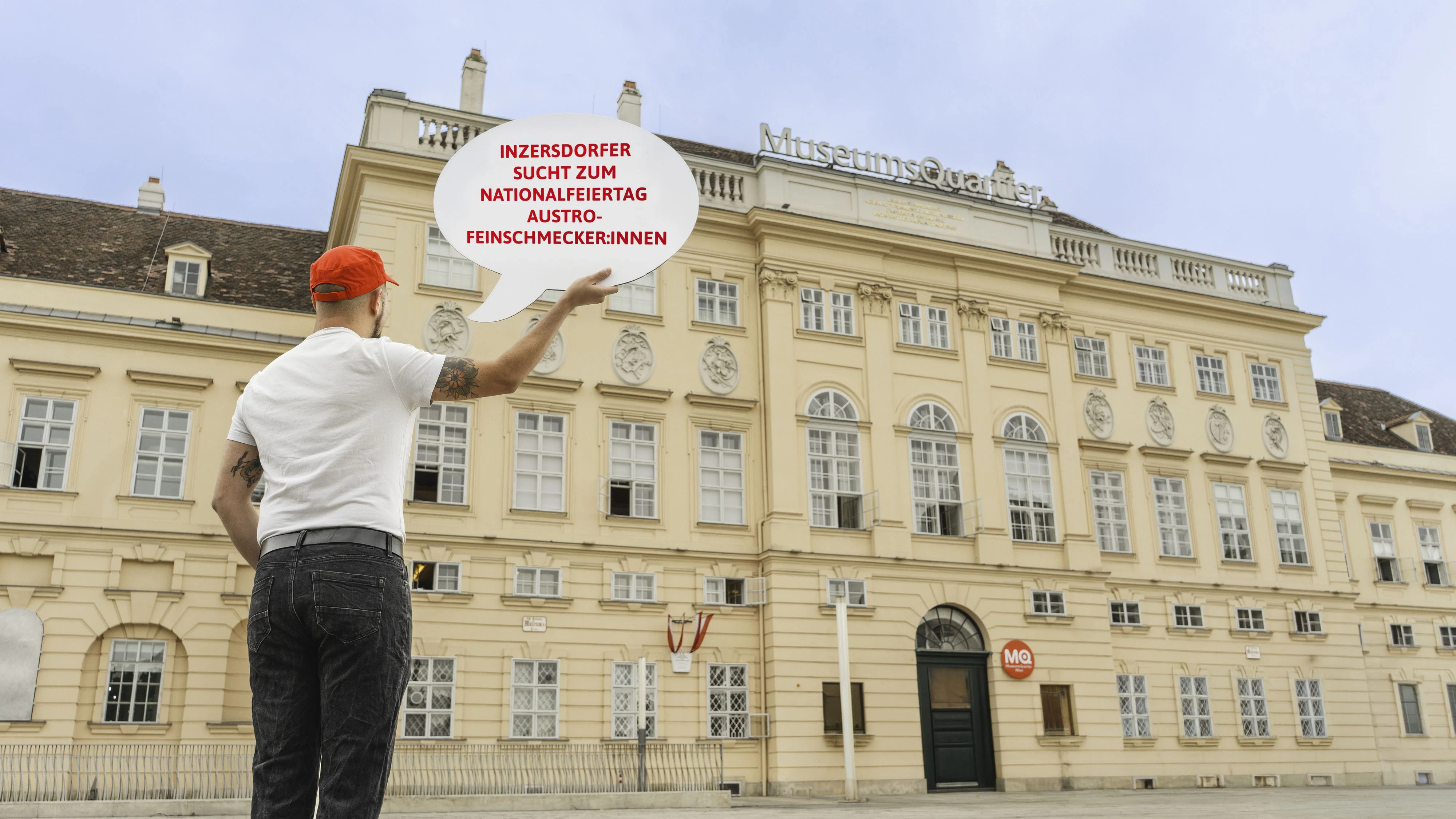 Am Nationalfeiertag sucht Inzersdorfer in der Wiener Innenstadt nach Austro-Feinschmeckern 