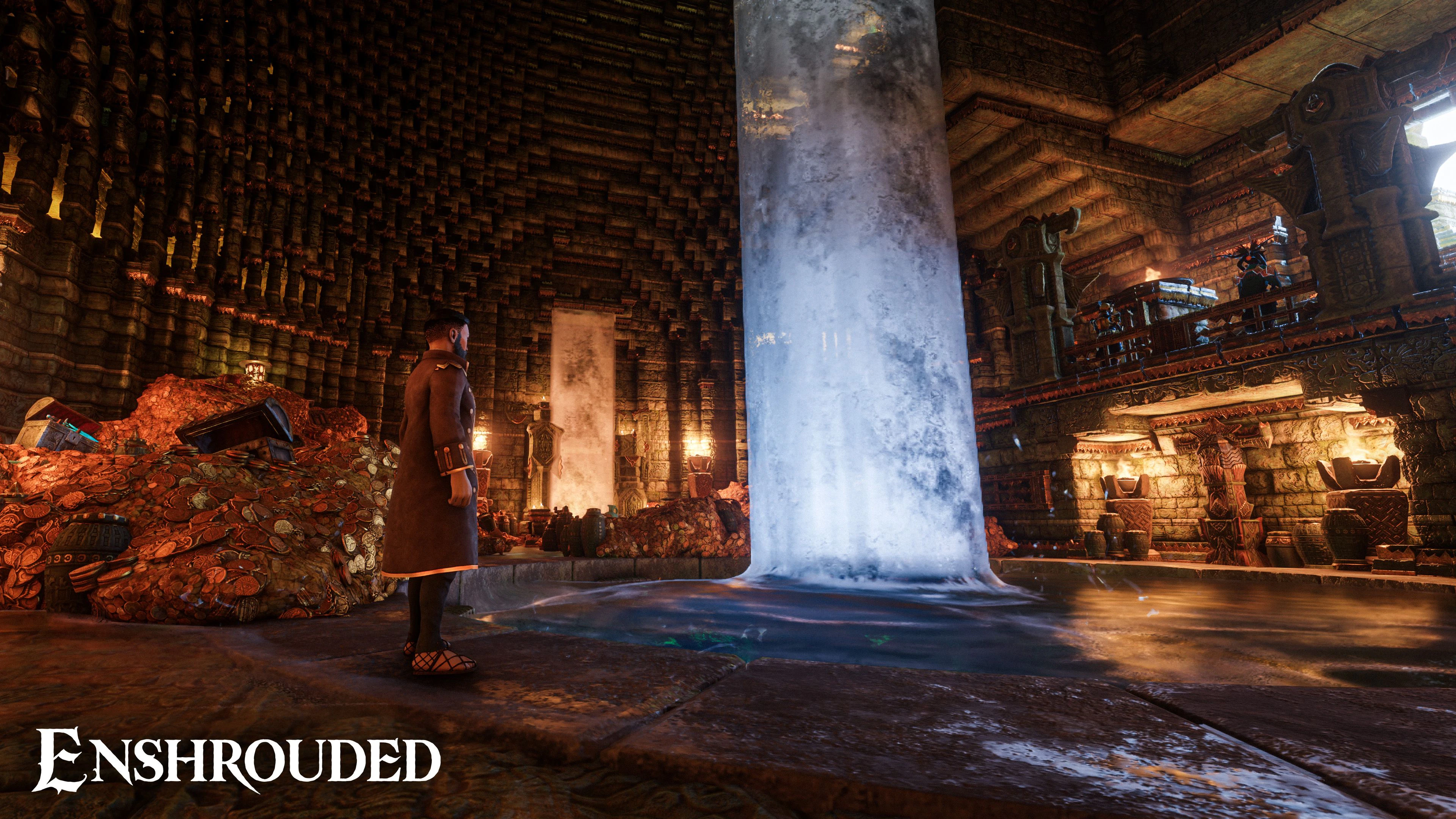 "Enshrouded" an Spieler, die Erkundung, Rollenspiel, gemeinsames Überleben und kreatives Bauen verbinden möchten – und sehr viel Zeit haben.