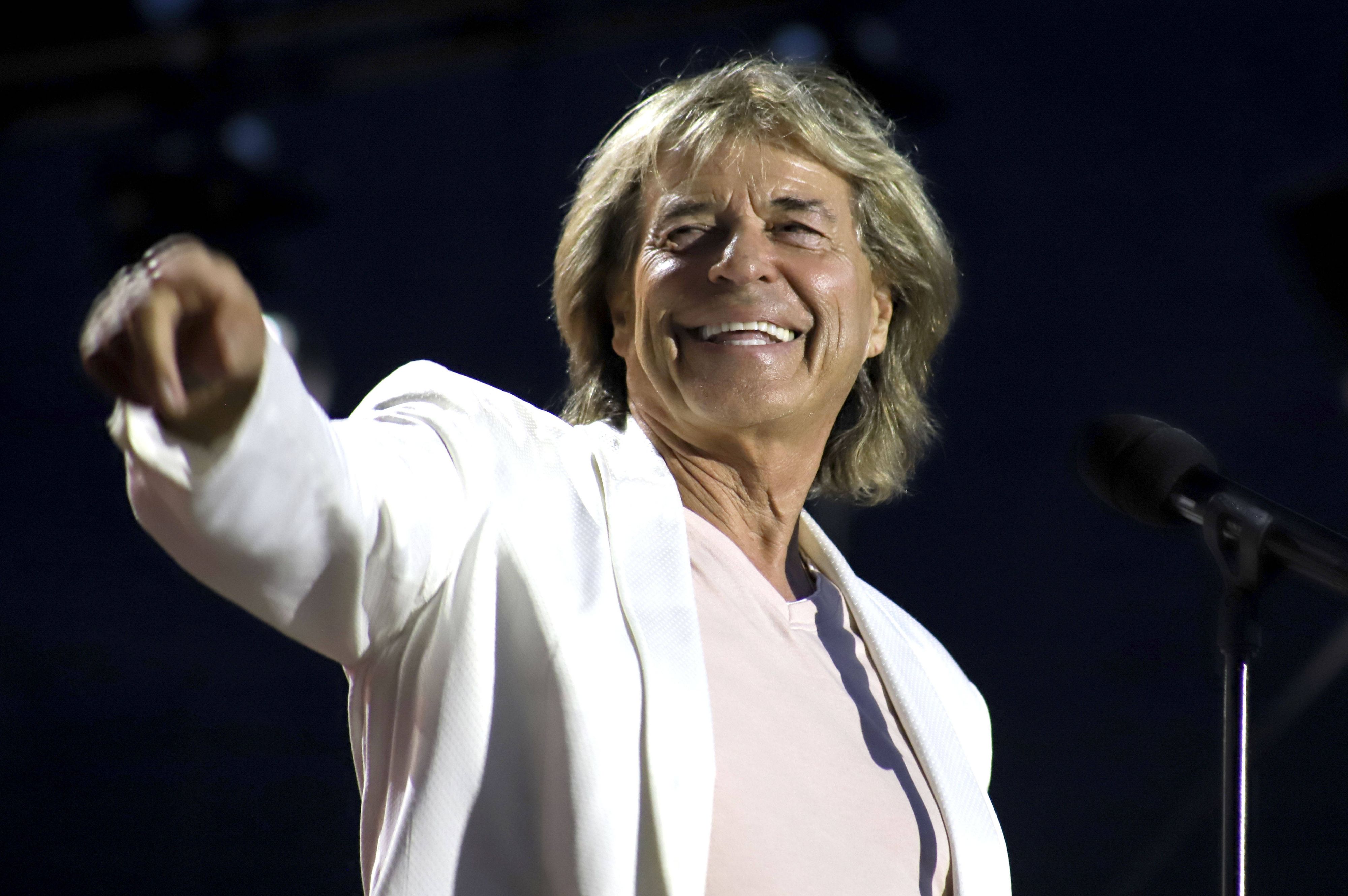 Hansi Hinterseer bei der Generalprobe zur TV-Show 