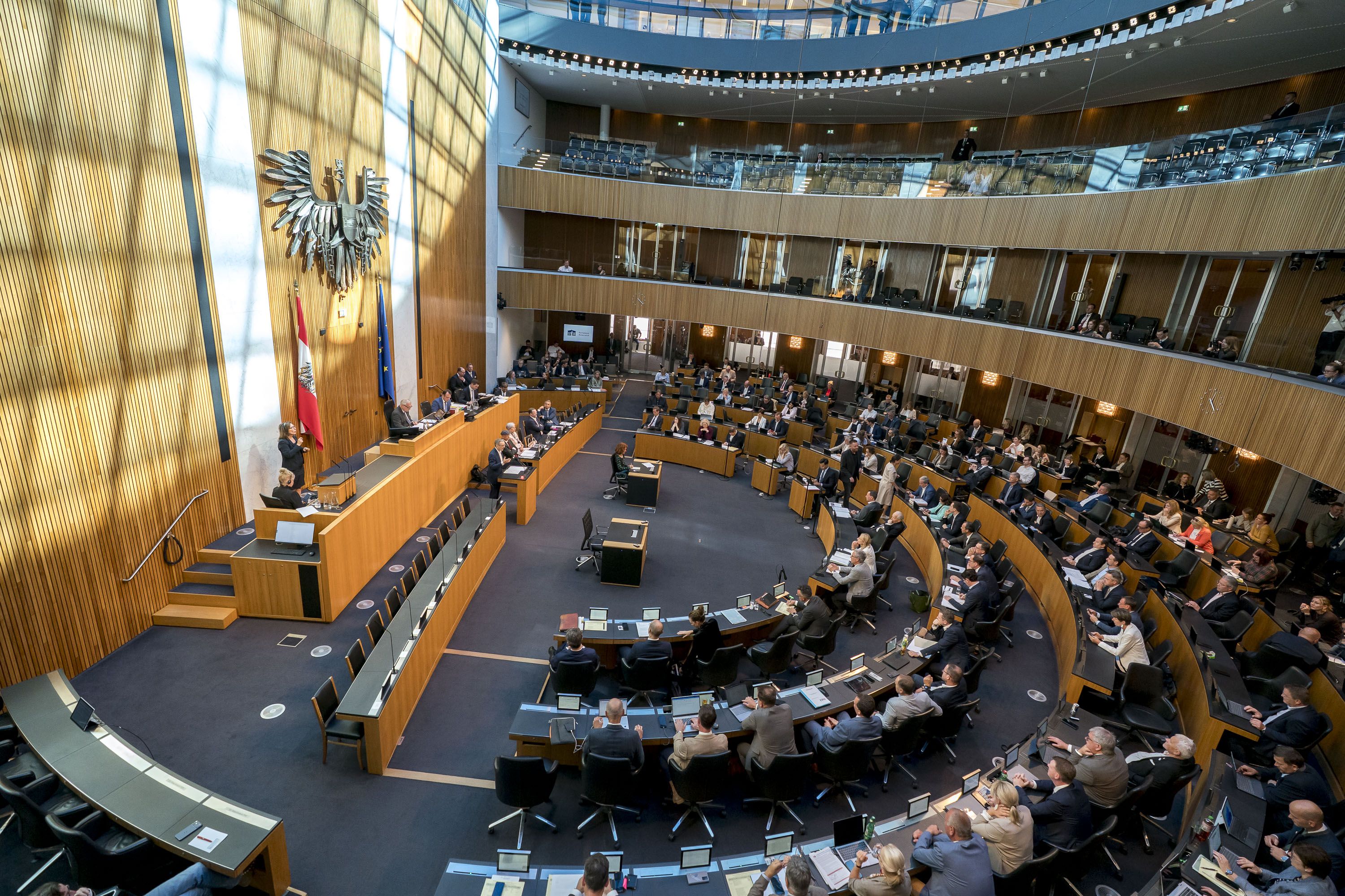 Die FPÖ stellt am Donnerstag einen Misstrauensantrag.