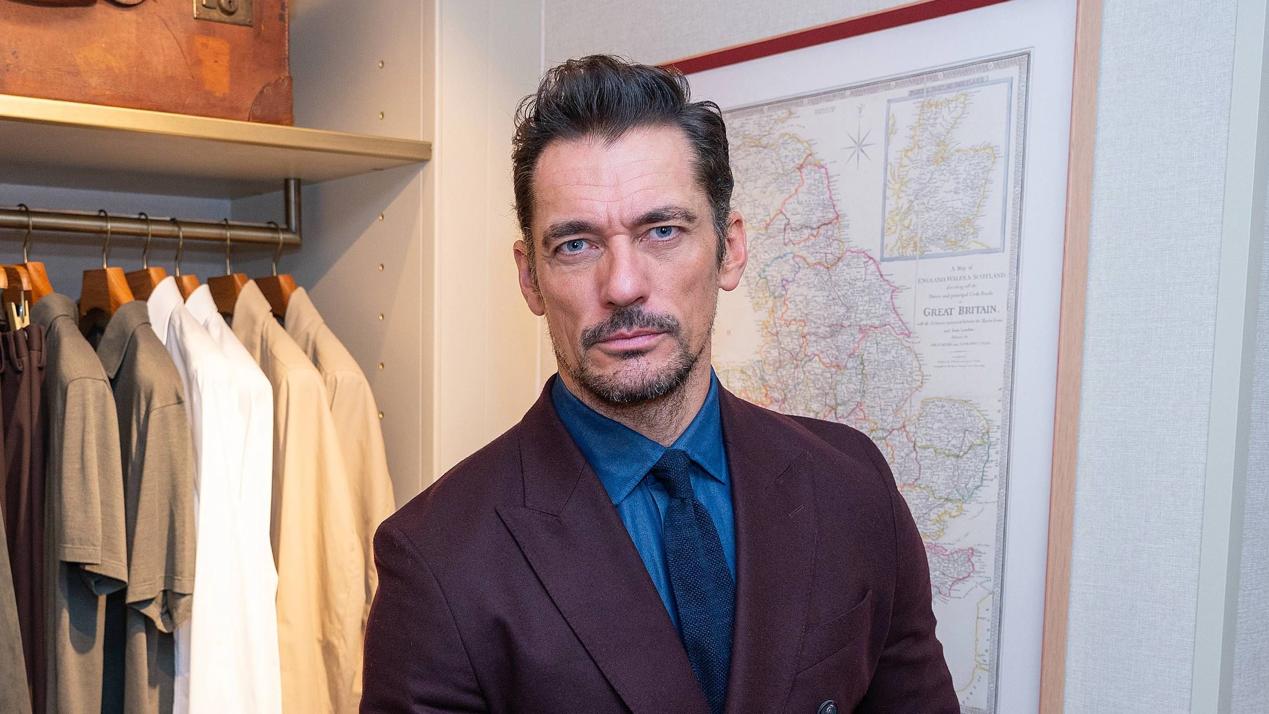Hackett Boutique Opening, Hackett No4 Savile Row Boutique Vienna, Wien, 14.10.2026,
- 
David GANDY (Portrait)
