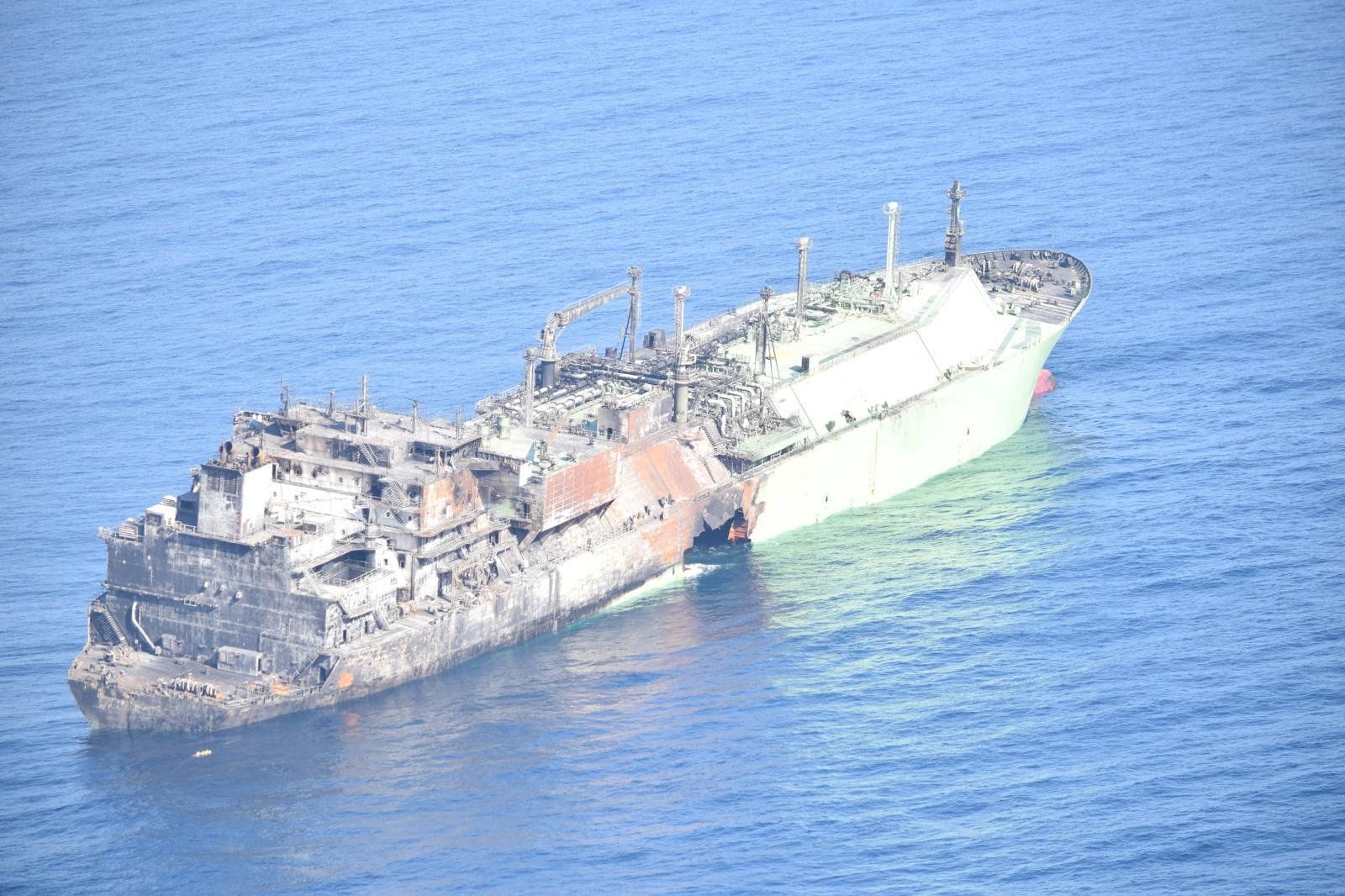 Der zur russischen Schattenflotte zählende Flüssiggastanker 