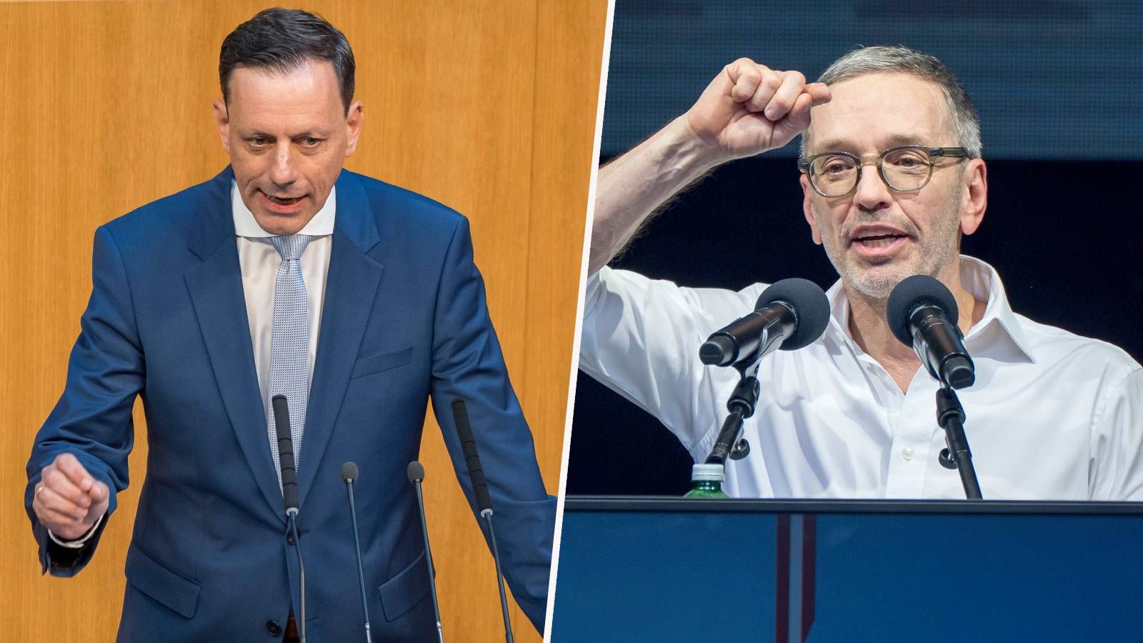 ÖVP-Klubobmann Ernst Gödl teilt kräftg gegen FPÖ-Chef Herbert Kickl aus.