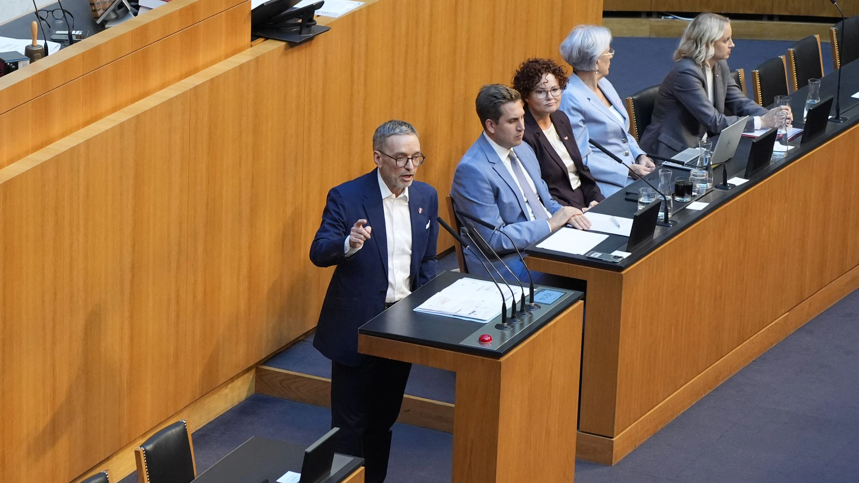 Am Donnerstag hat die FPÖ unter Herbert Kickl einen Misstrauensantrag gegen die Regierung eingebracht. 
