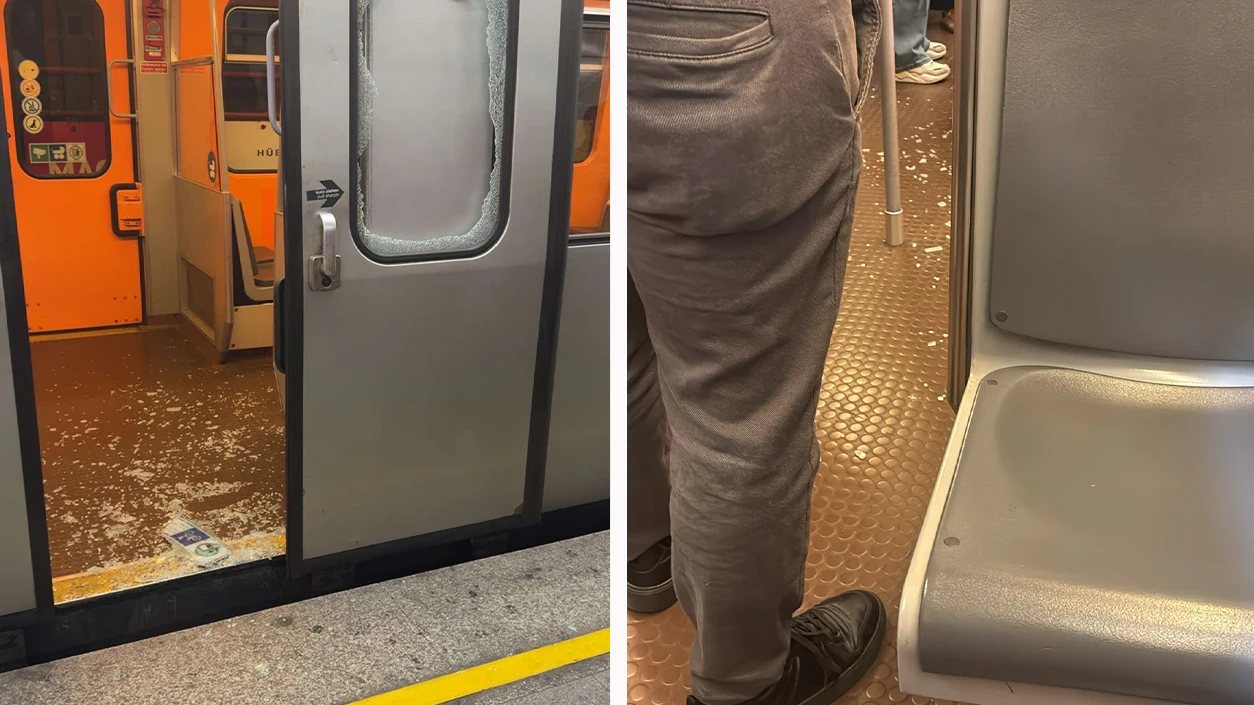 Am Donnerstag kam es in der Früh zu einem Einsatz der Polizei in der U1.