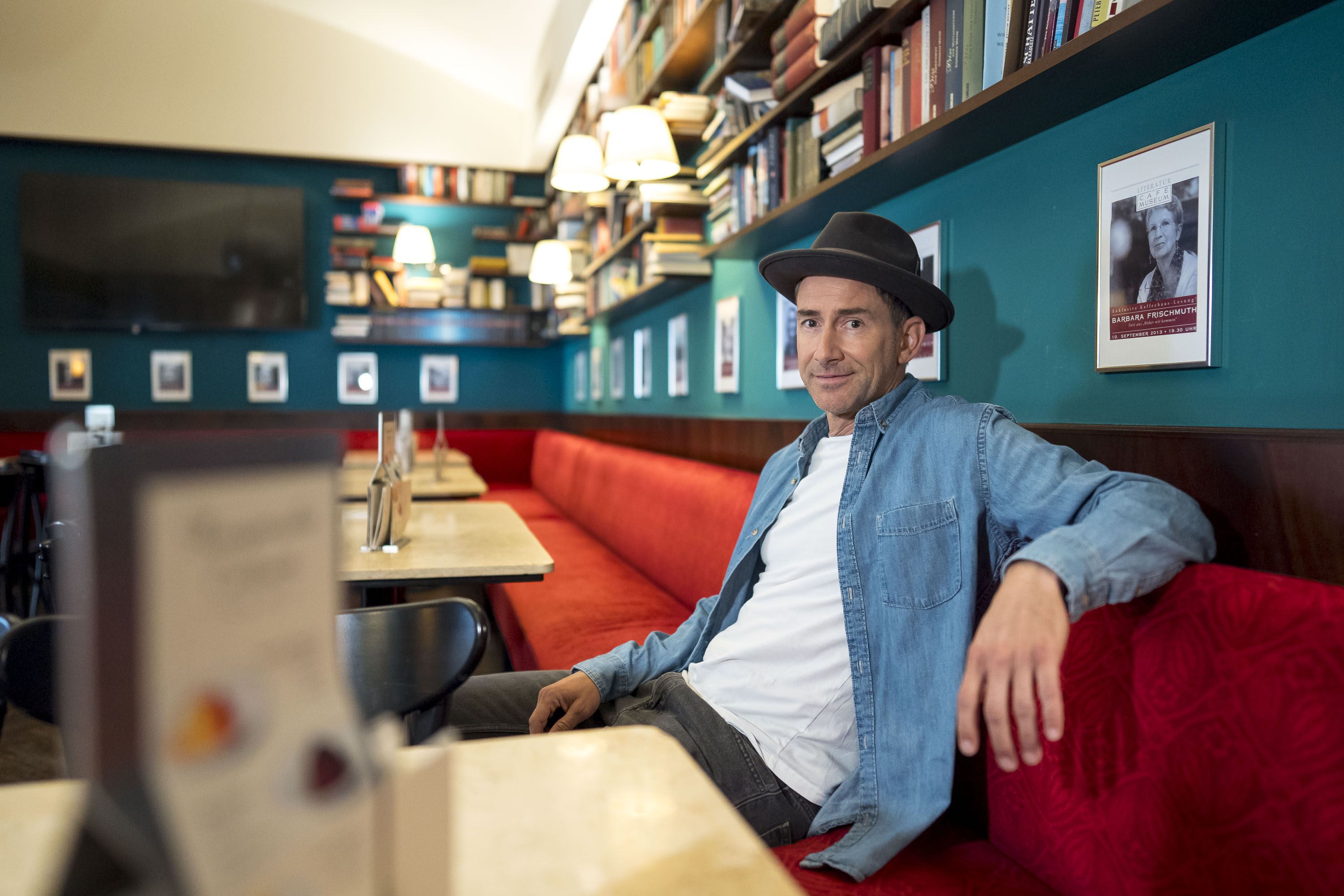 Kabarettist und Video-Pionier Harry G beim <em>