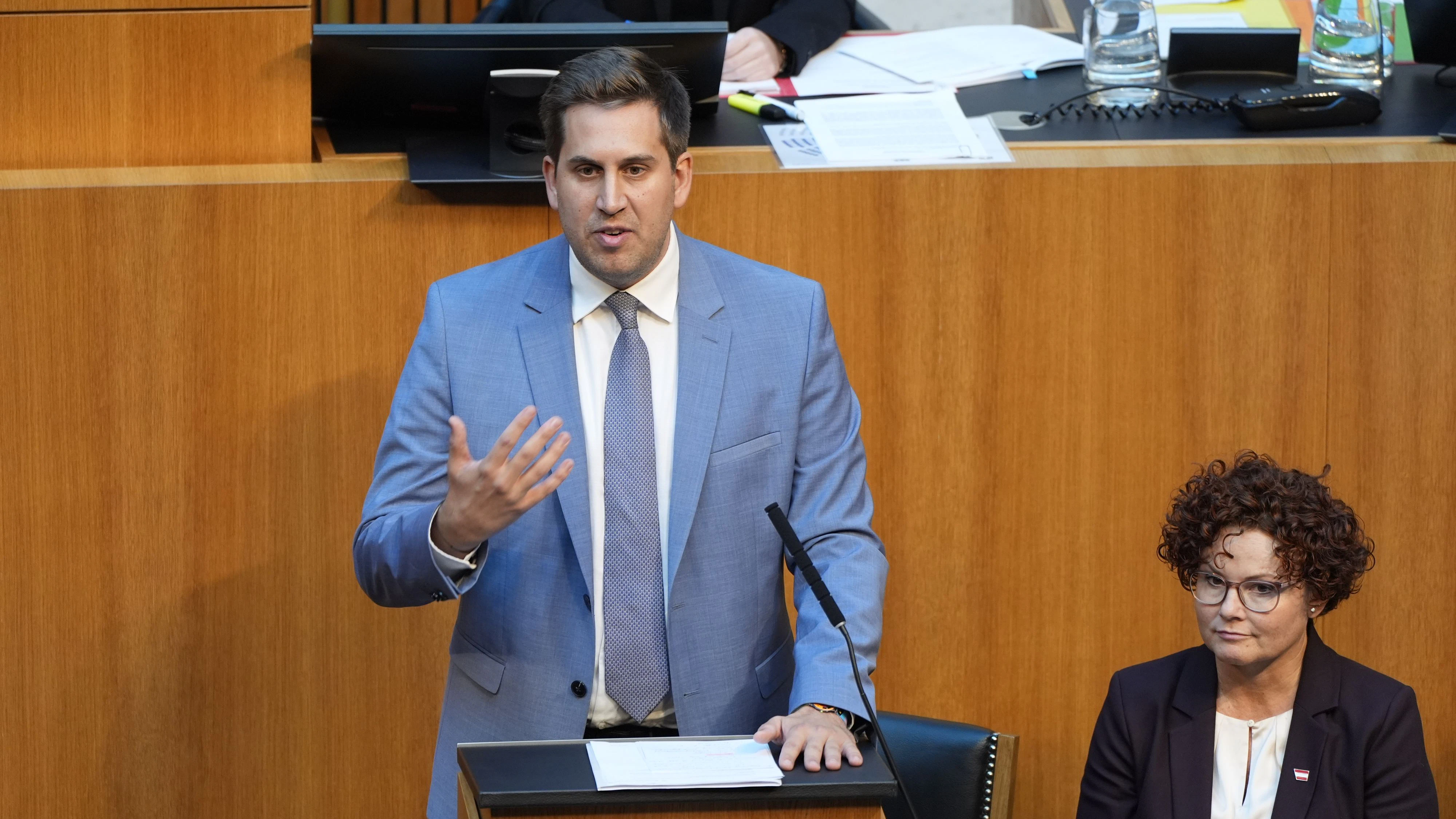Staatssekretär Alexander Pröll (ÖVP) kontert die Aussagen des FPÖ-Chefs