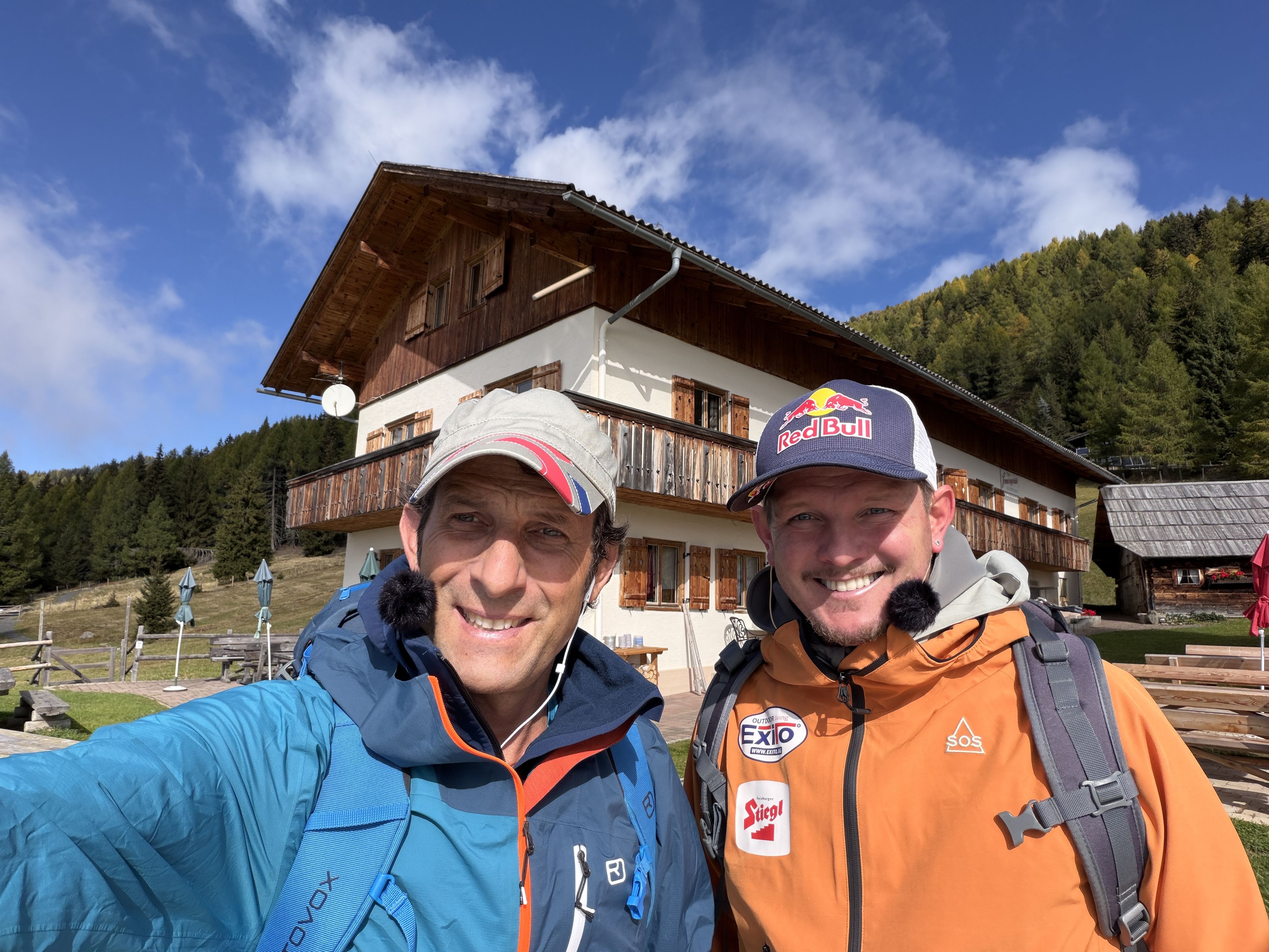Tom Walek wandert mit Thomas Morgenstern