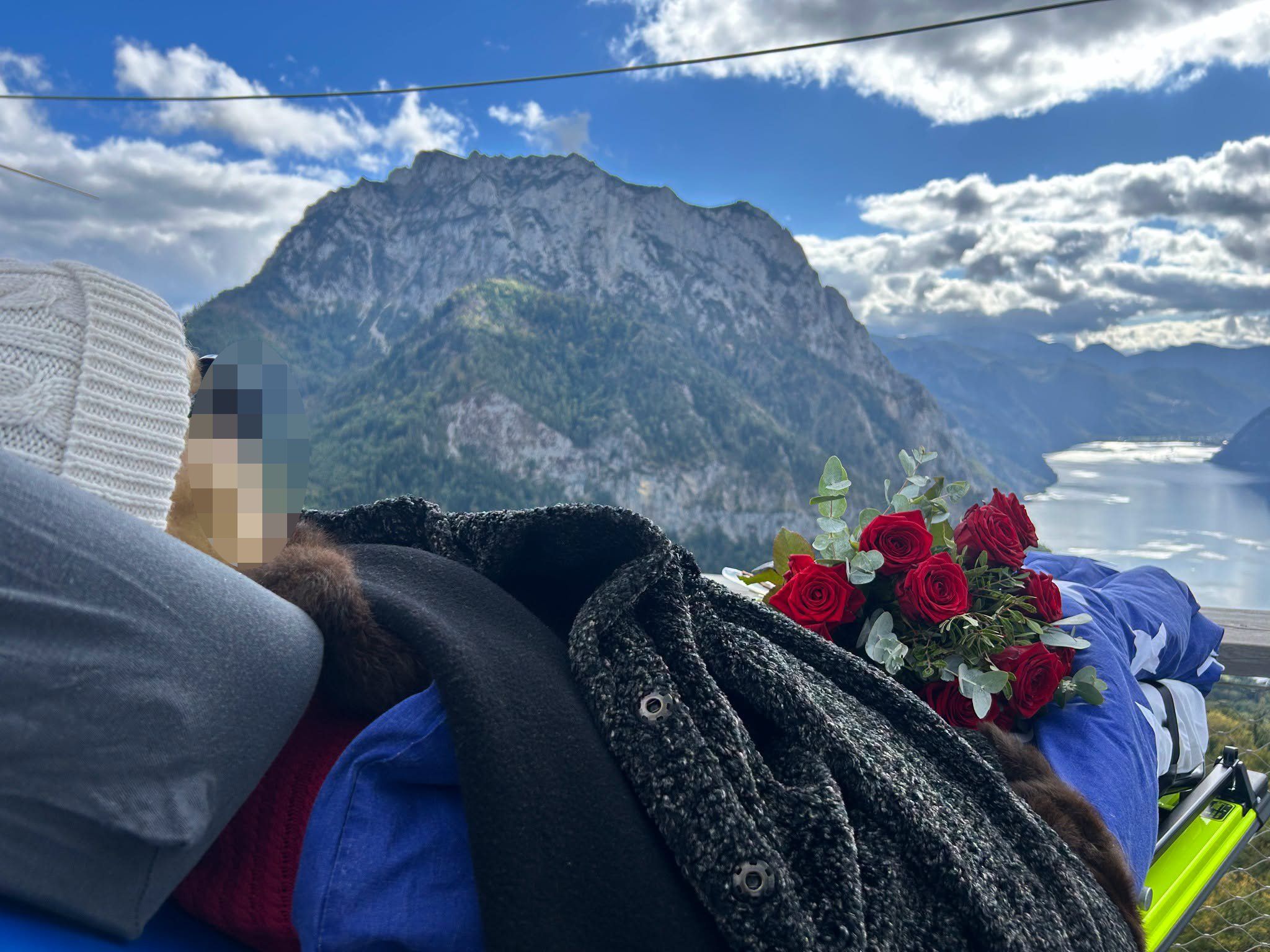 Am Gipfel des Grünbergs konnte die Patientin ihre Sorgen endlich einmal vergessen.