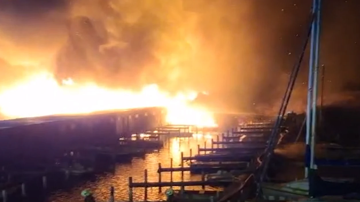 In Rust kam es zum Großbrand am Mittwochabend.