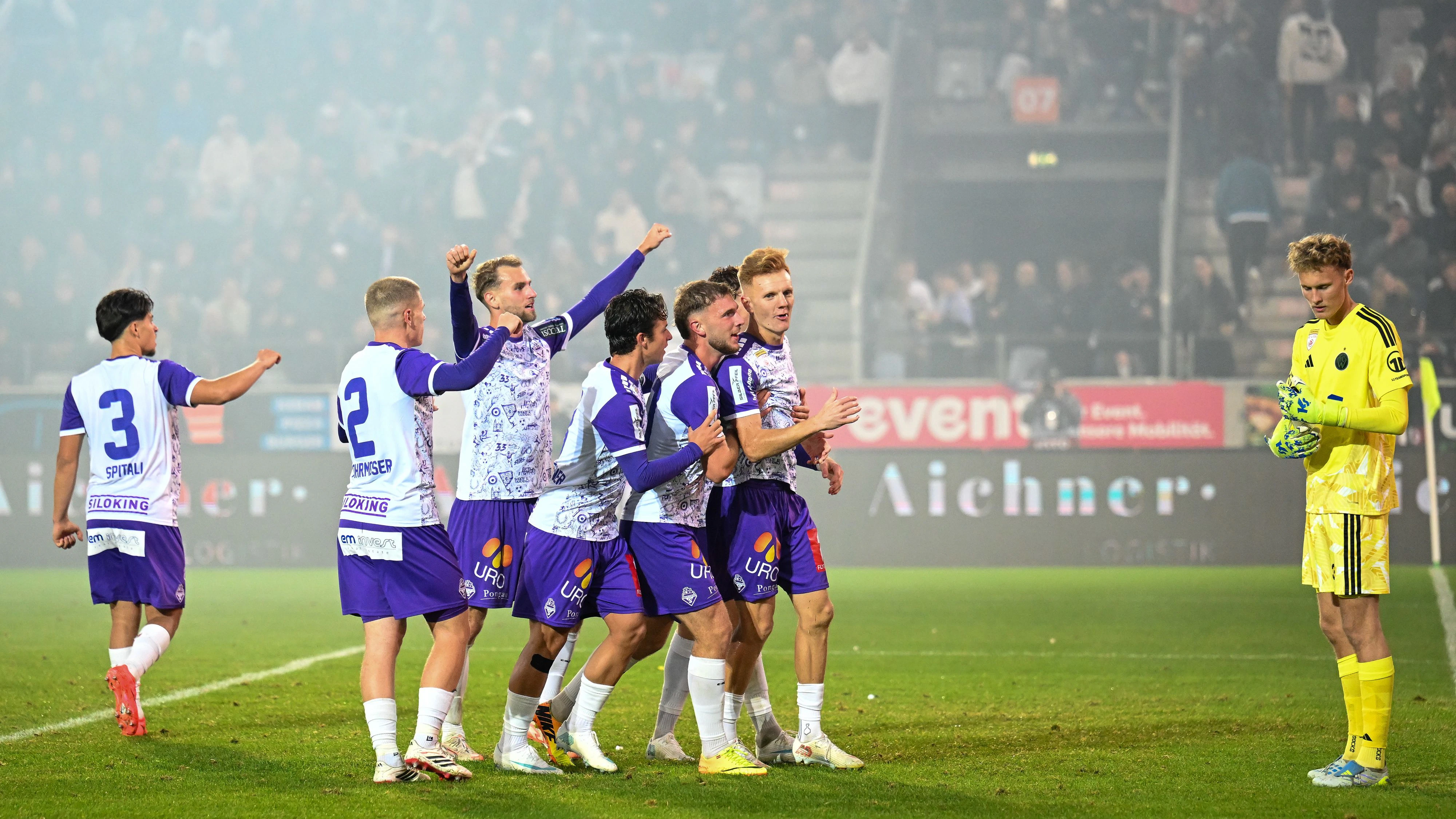 Heute.at - Austria Salzburg gewinnt West-Derby vor 16.000 Fans