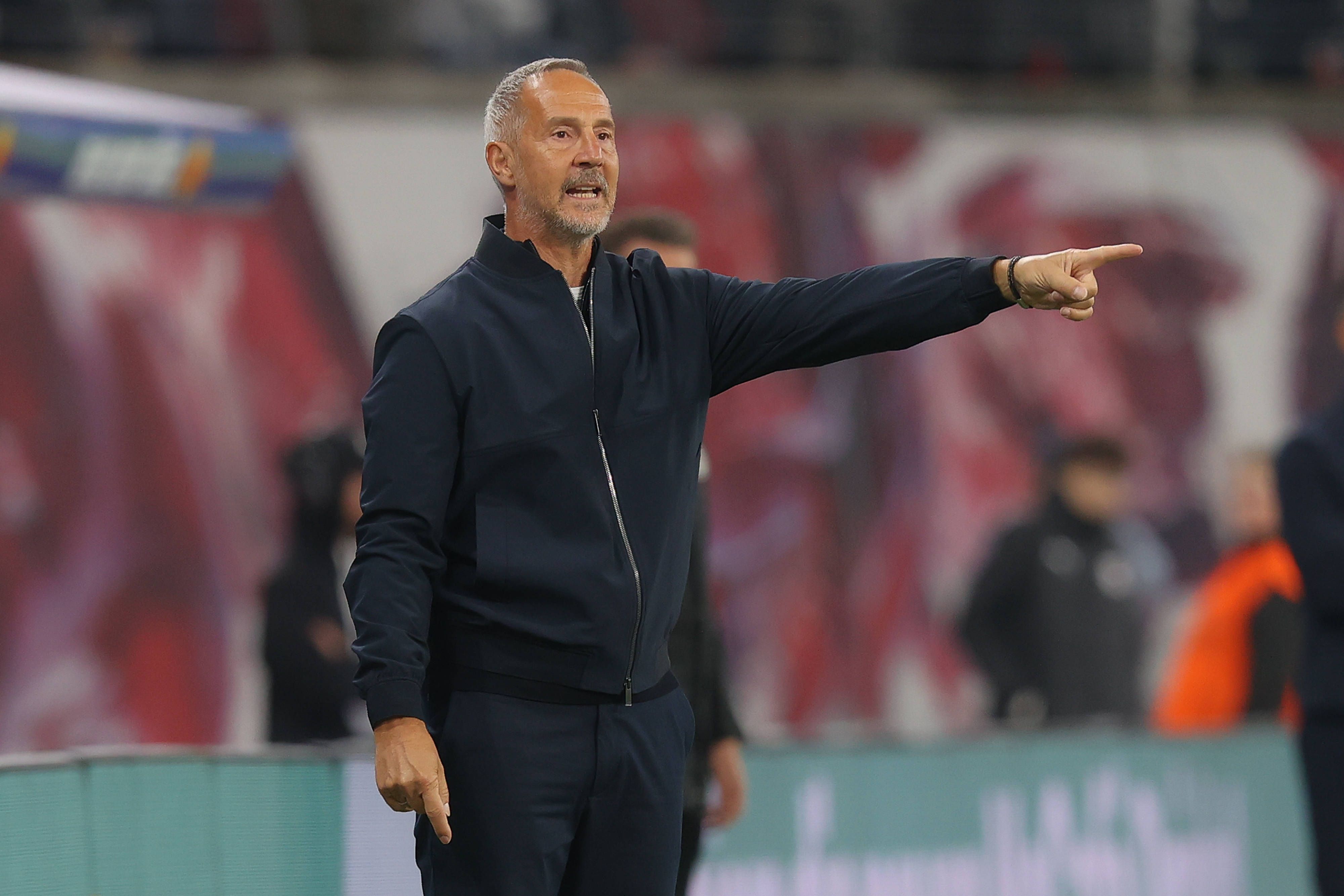 Eintracht-Frankfurt-Trainer Adi Hütter. 