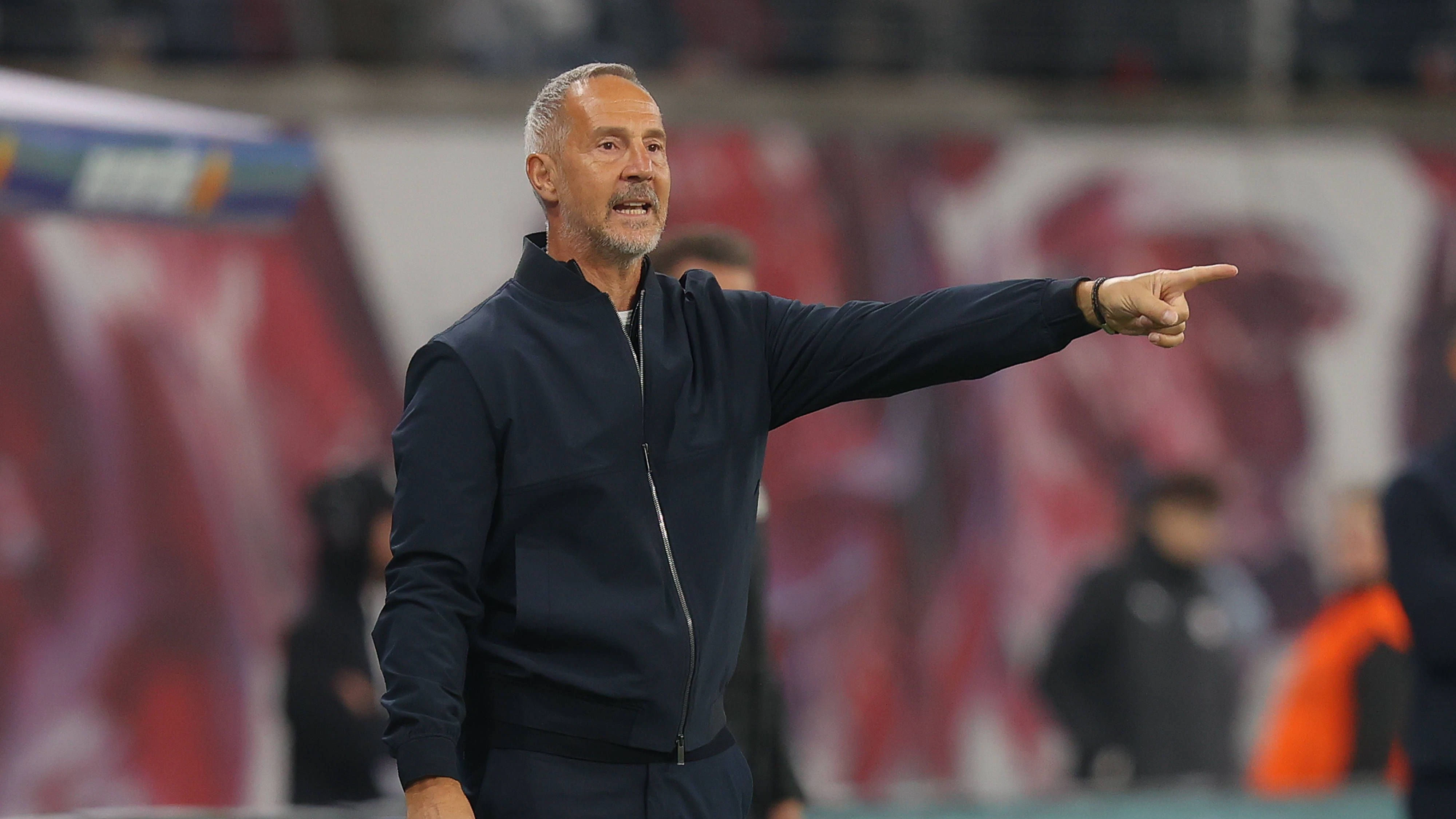 Eintracht-Frankfurt-Trainer Adi Hütter. 