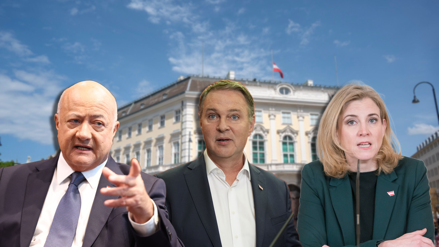 Am Samstag treffen sich die Parteispitzen der Dreierkoalition zur Arbeitssitzung im Kanzleramt.