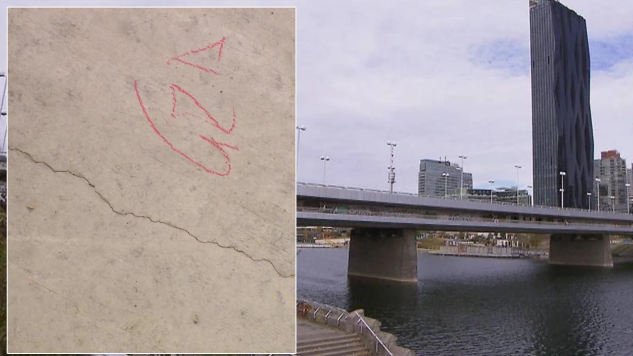 Heute.at - Wirbel in Wien! Risse in der Reichsbrücke entdeckt