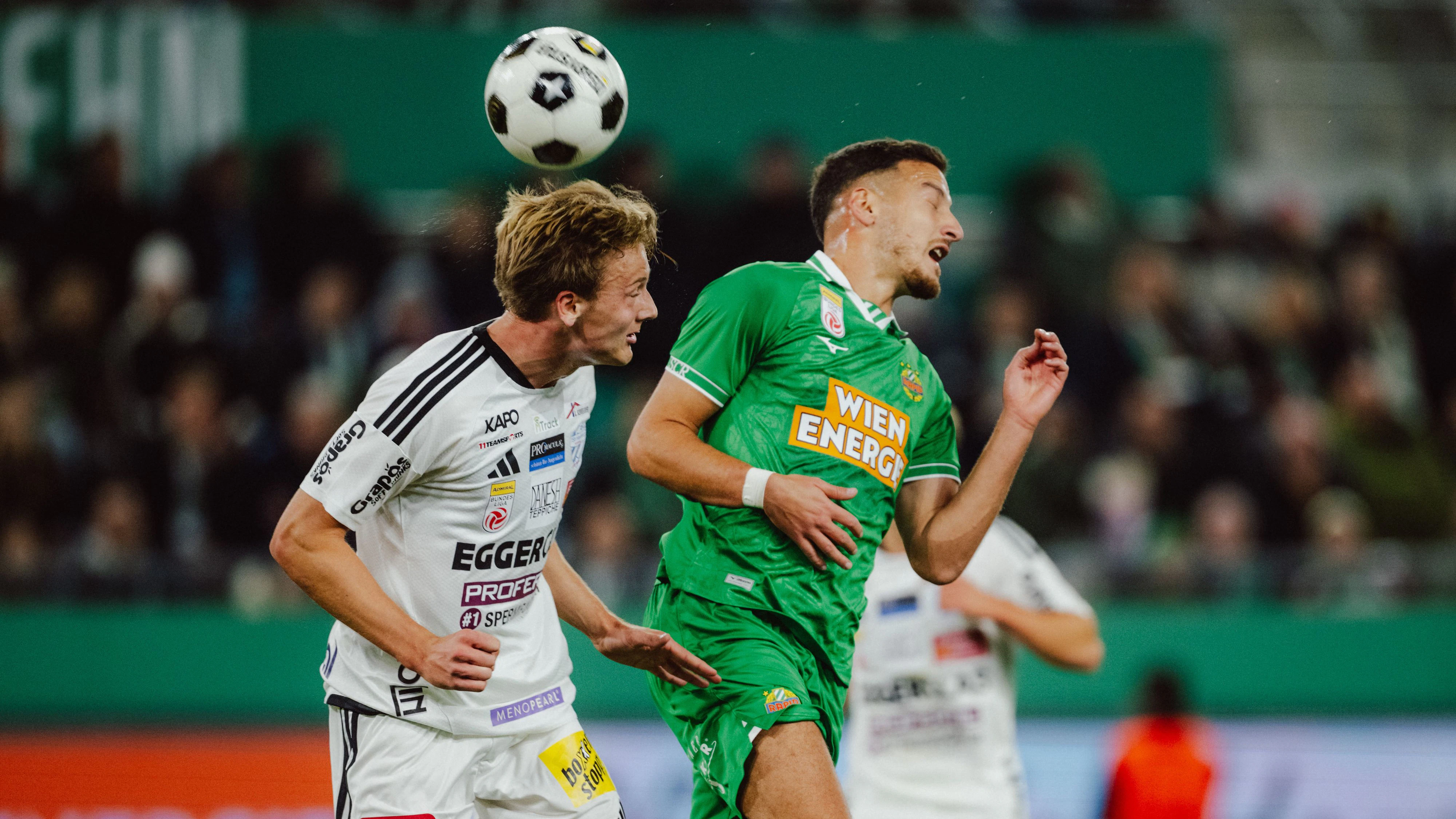 Heute.at - Rapid feiert 3:1-Heimerfolg gegen Hartberg