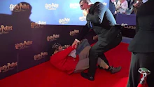 Trans-Aktivisten protestieren bei Harry-Potter-Gala