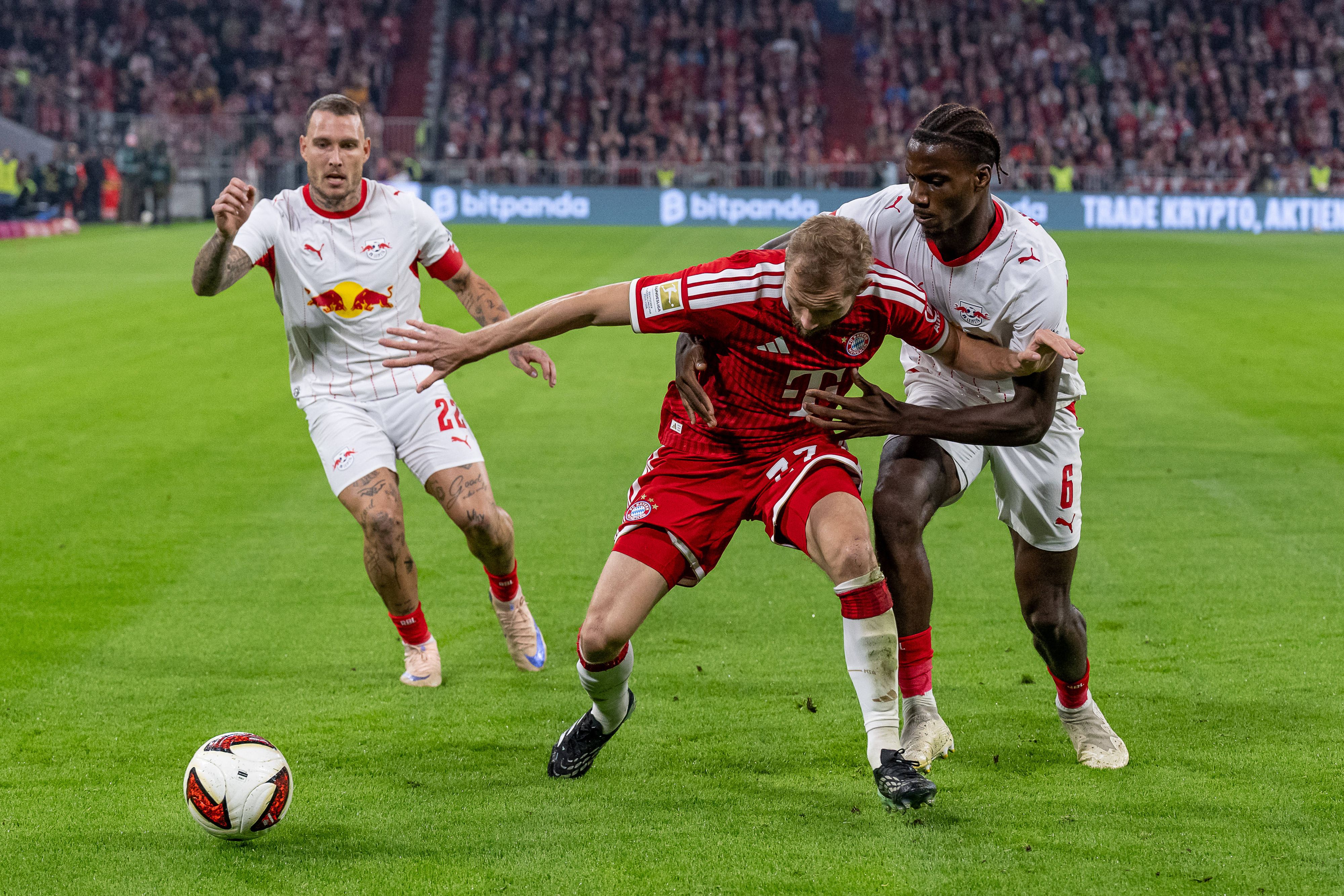 Konrad Laimer zeigte einen starken Auftritt. 