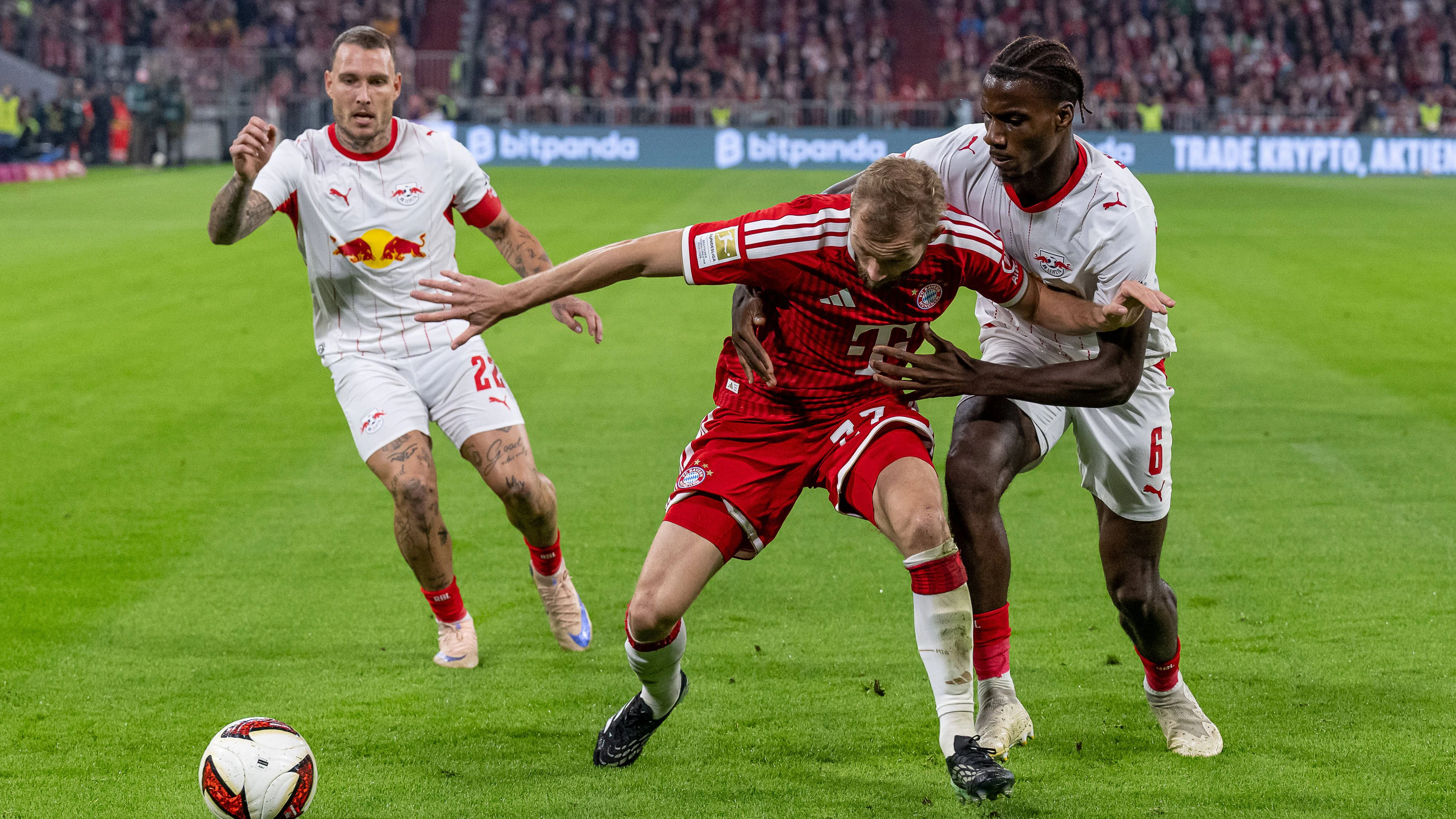 Konrad Laimer zeigte einen starken Auftritt. 